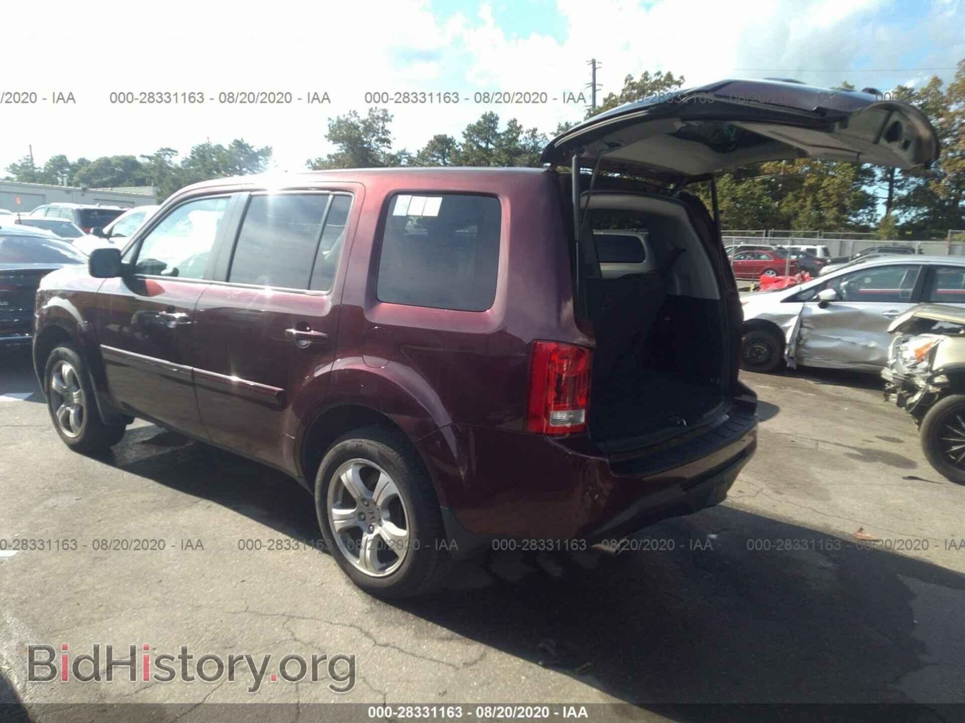 2013 HONDA PILOT - VIN: 5FNYF4H50DB057458 - Фото 3