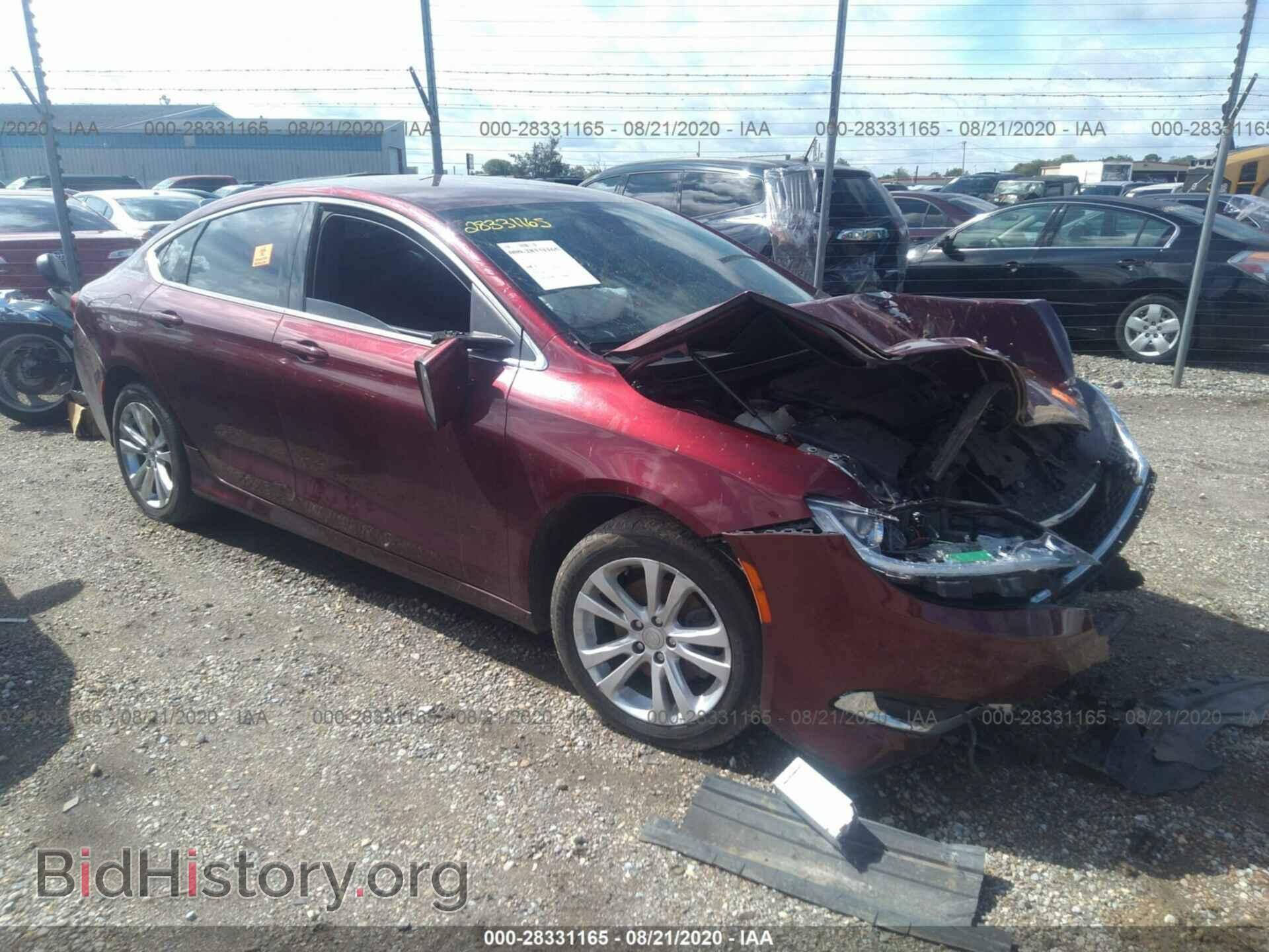 Photo 1C3CCCAB9FN639631 - CHRYSLER 200 2015