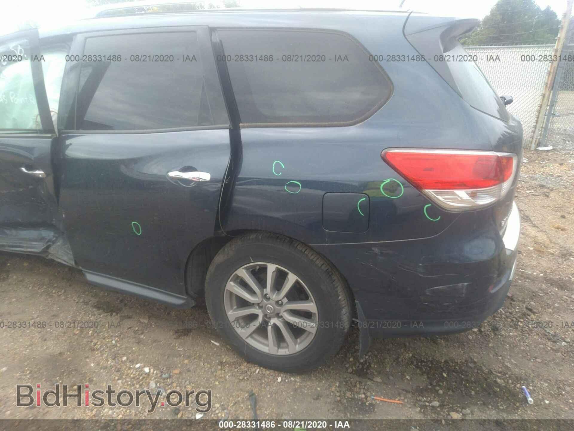 2014 NISSAN PATHFINDER - VIN: 5N1AR2MN2EC734037 - Фото 3