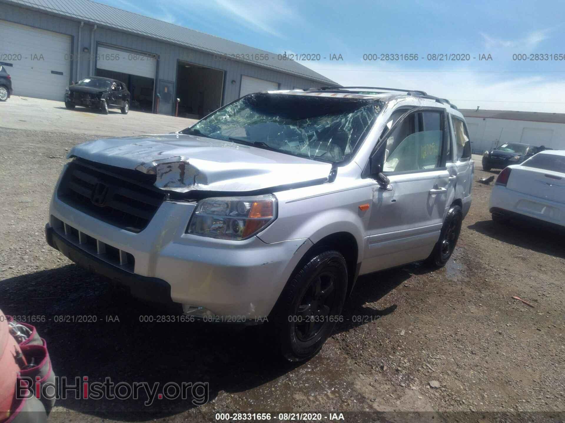 2007 HONDA PILOT - VIN: 5FNYF28657B028863 - Фото 2