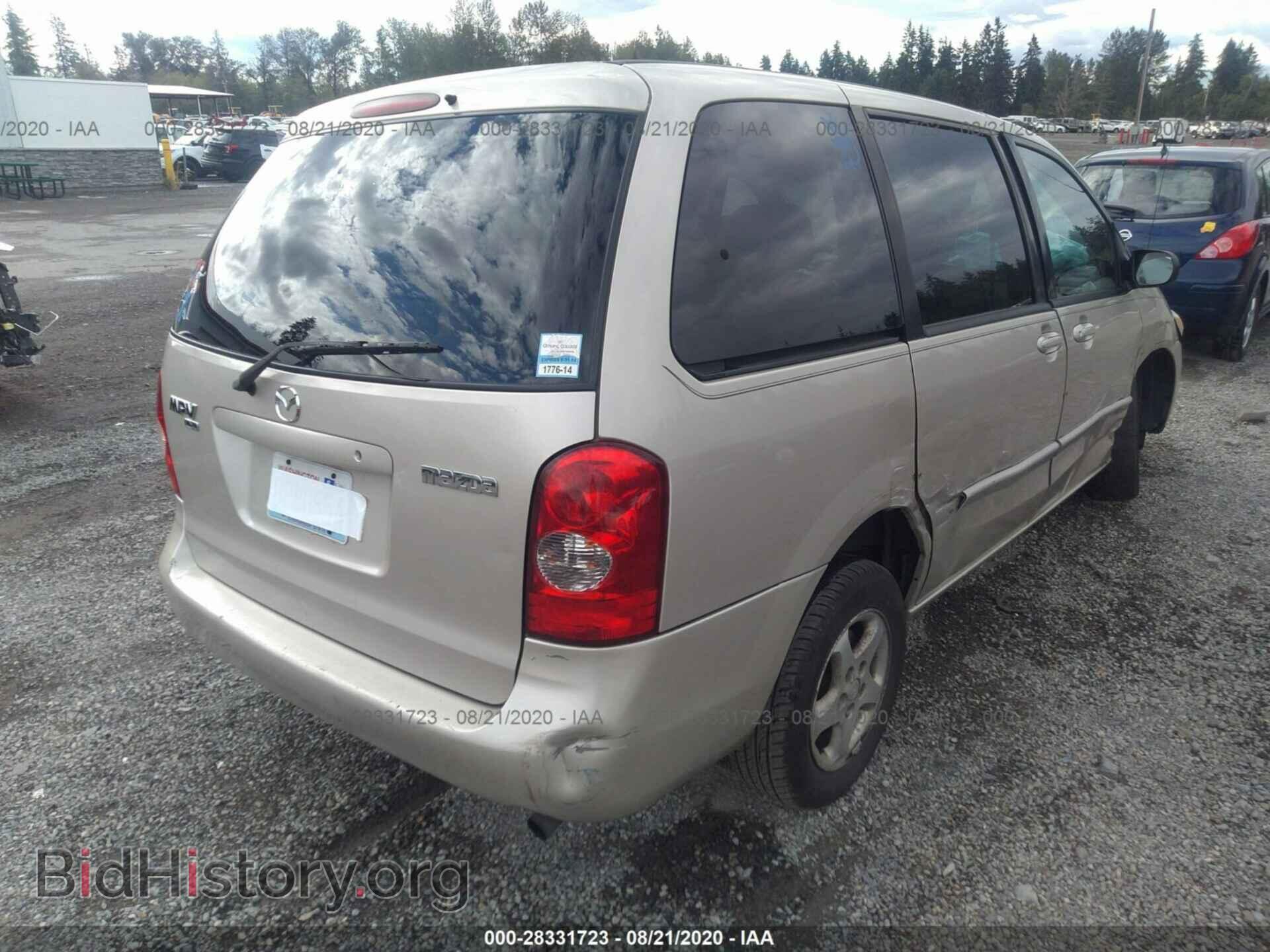 2000 MAZDA MPV - VIN: JM3LW28G7Y0108112 - Photo 4