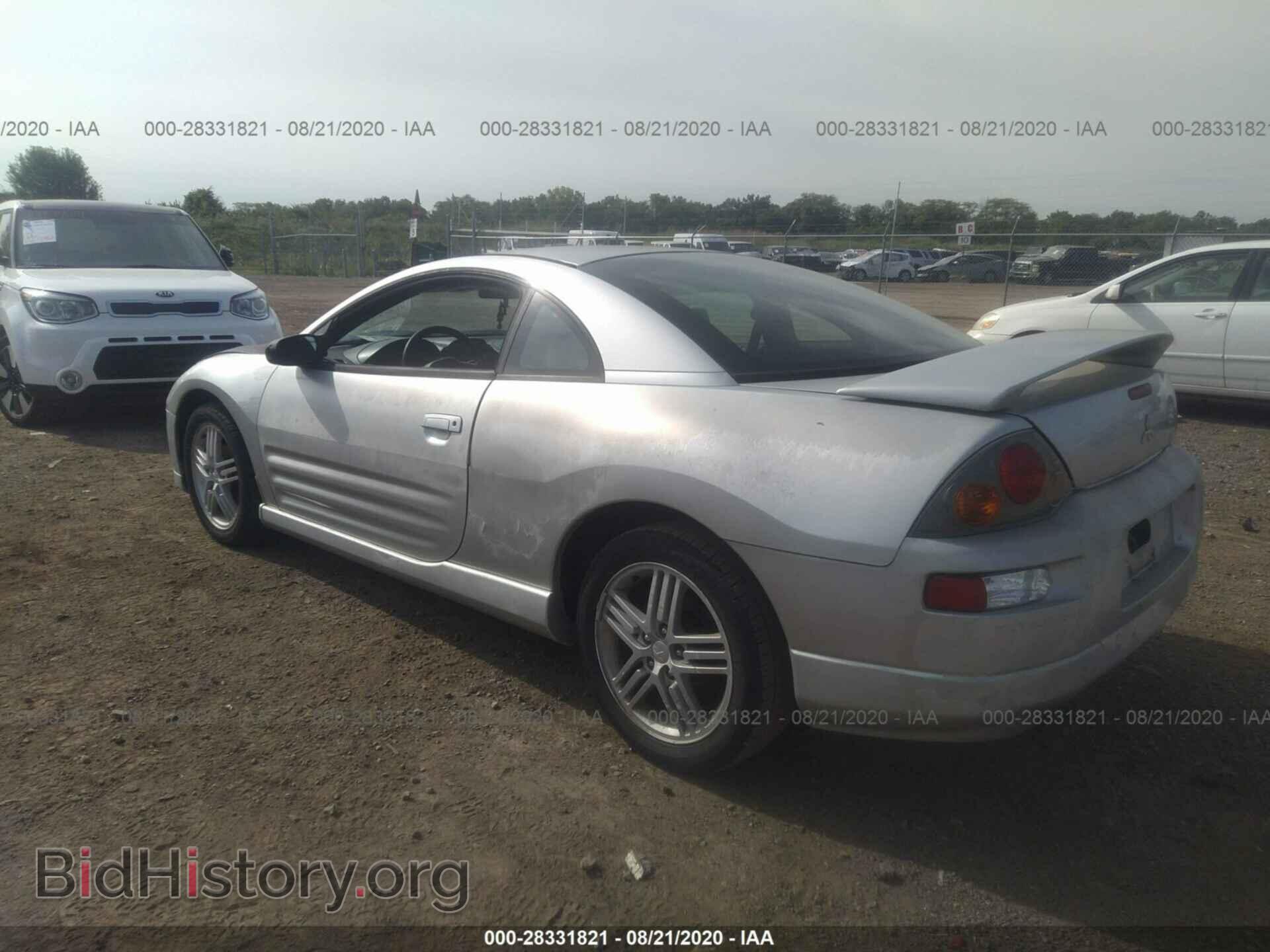 2003 MITSUBISHI ECLIPSE - VIN: 4A3AC84H83E045671 - Фото 3
