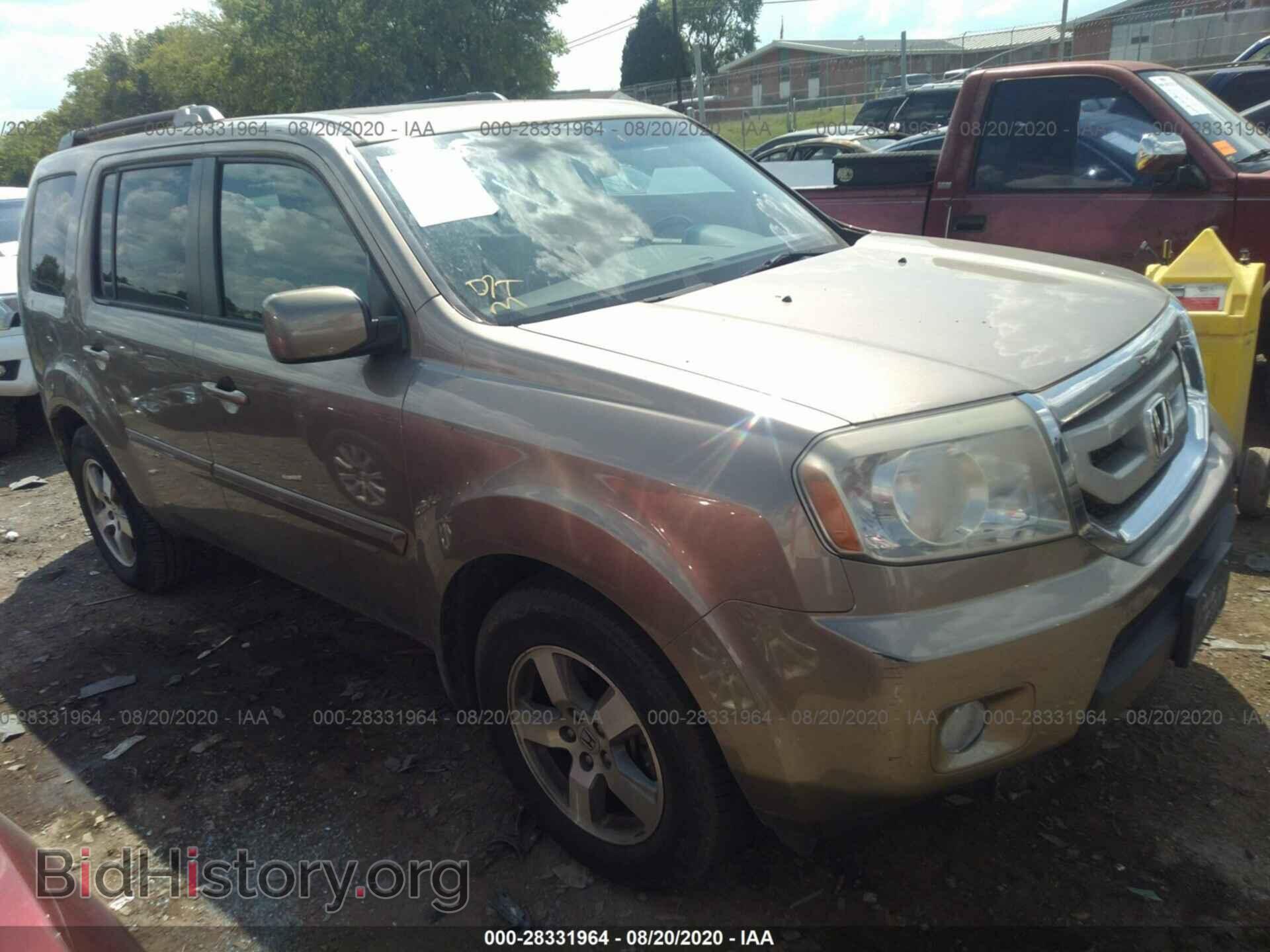 Photo 5FNYF4H51AB023721 - HONDA PILOT 2010