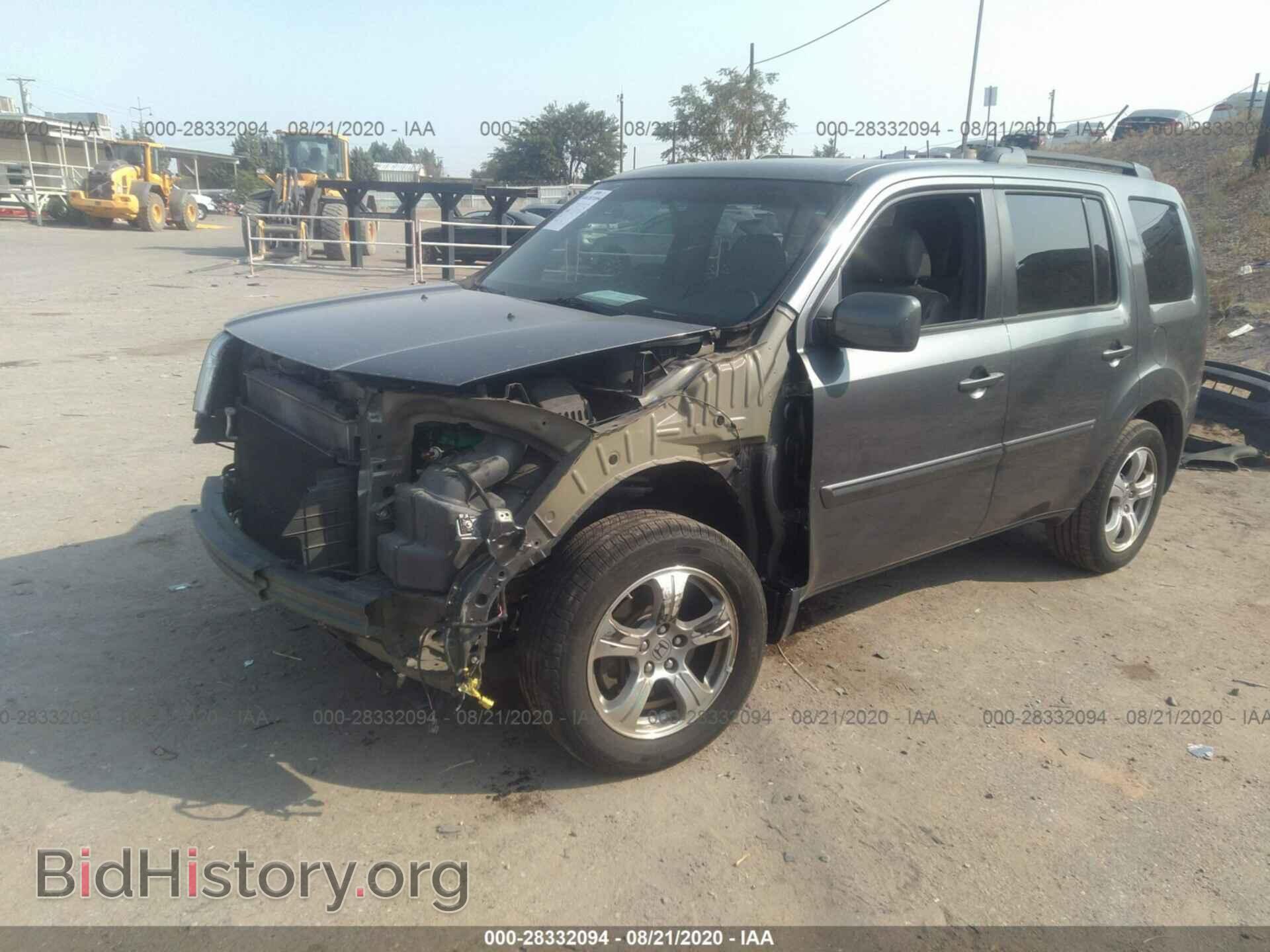 2013 HONDA PILOT - VIN: 5FNYF3H51DB007730 - Фото 2