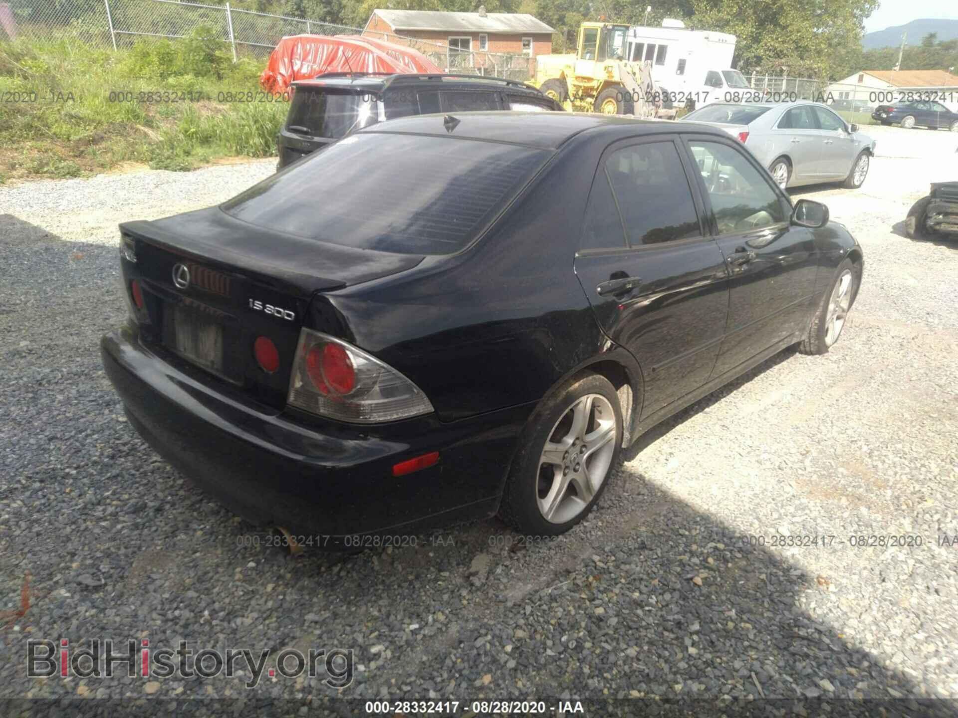 2001 LEXUS IS 300 - VIN: JTHBD182410015206 - Фото 4