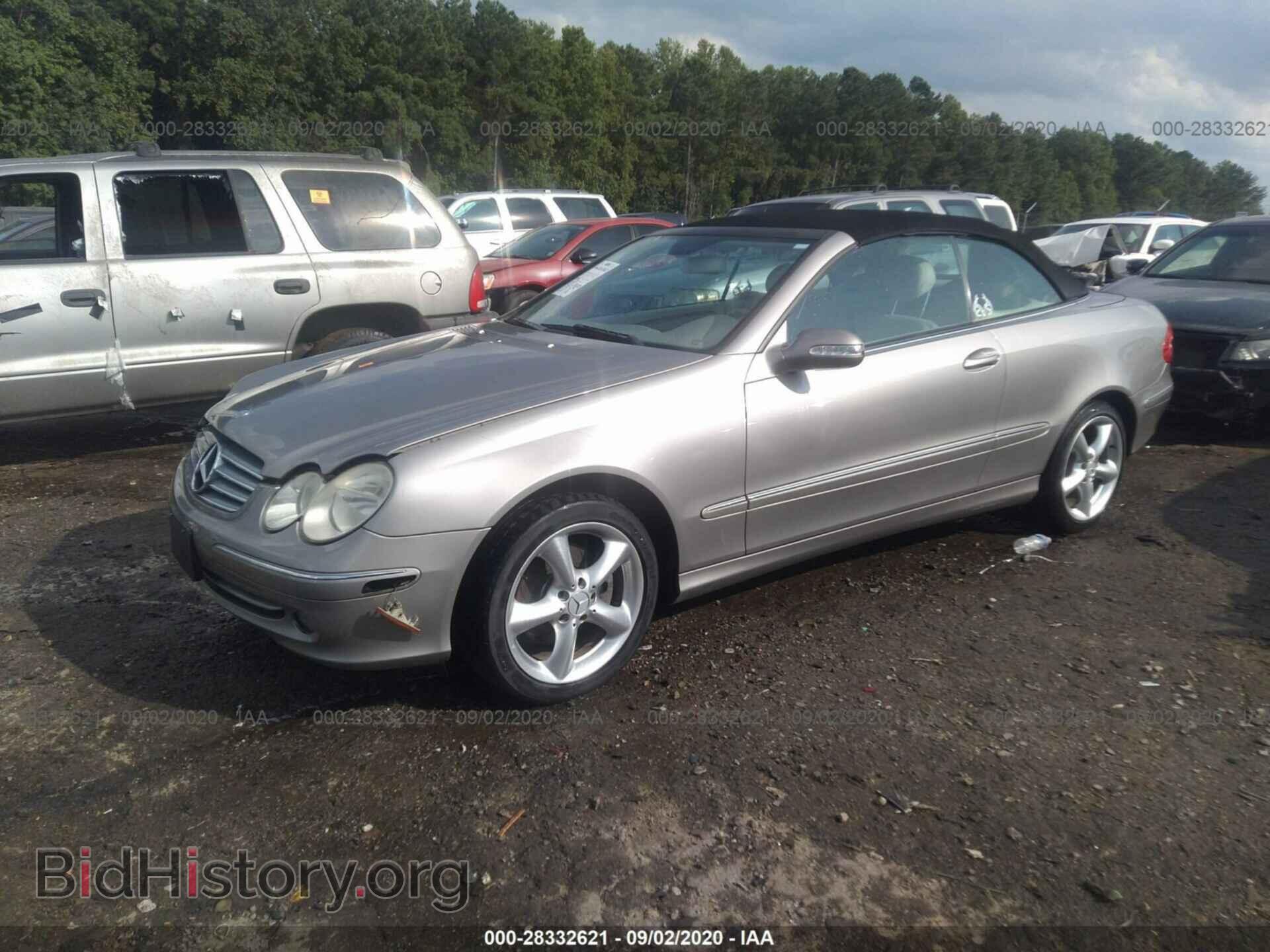 2005 MERCEDES-BENZ CLK-CLASS - VIN: WDBTK65J65F141928 - Фото 2