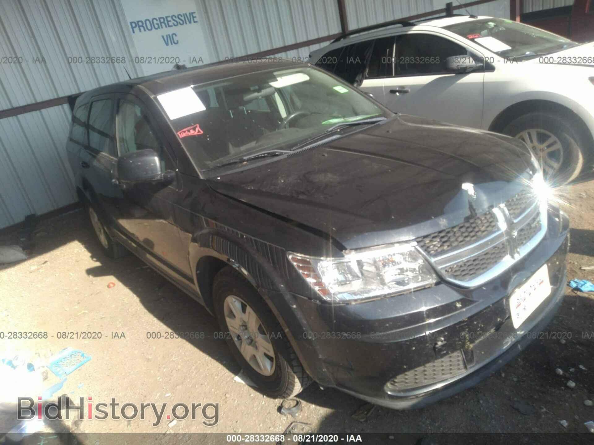 Photo 3C4PDCAB3CT217005 - DODGE JOURNEY 2012