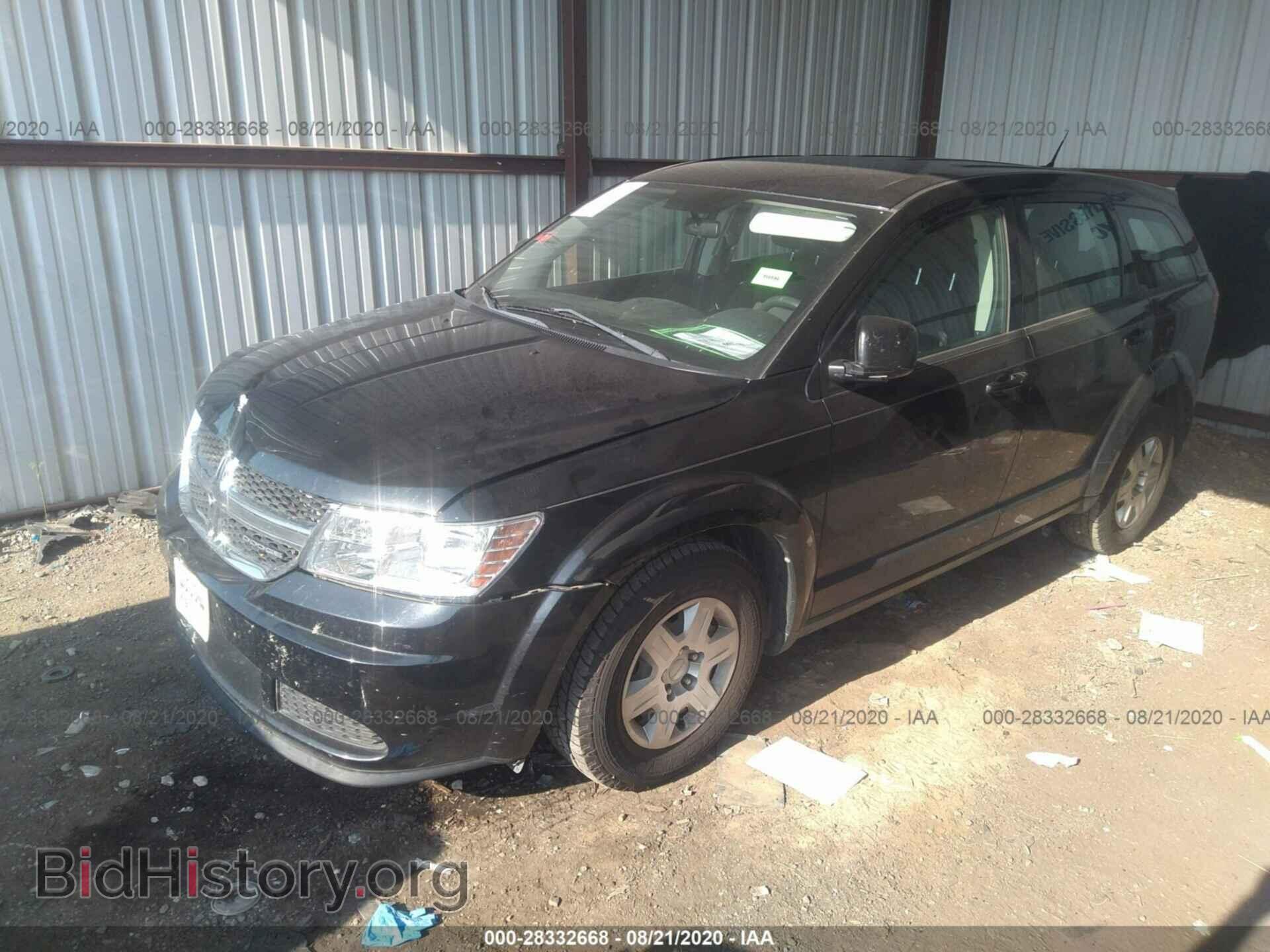 2012 DODGE JOURNEY - VIN: 3C4PDCAB3CT217005 - Photo 2