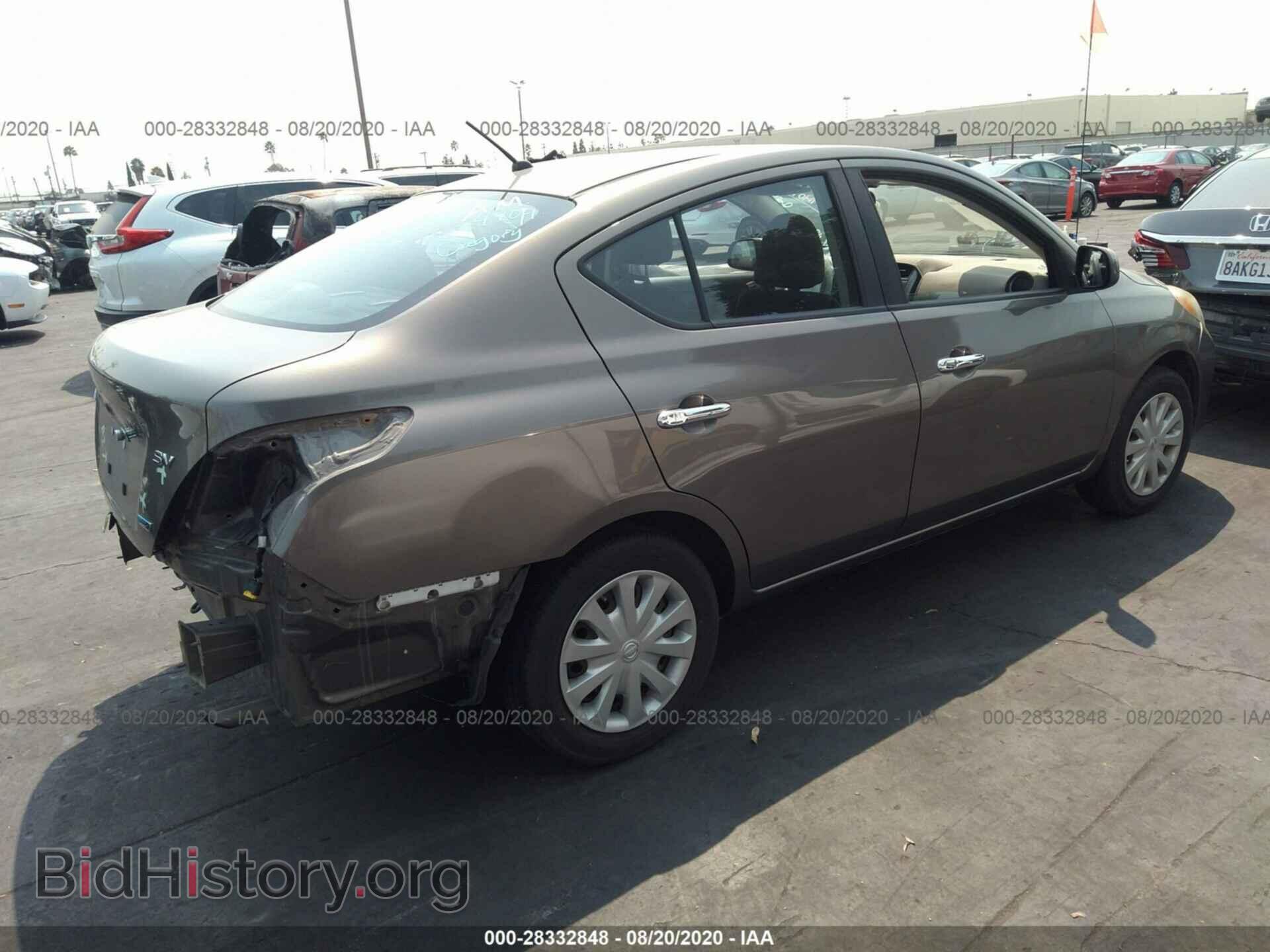 2012 NISSAN VERSA - VIN: 3N1CN7AP8CL814510 - Фото 4