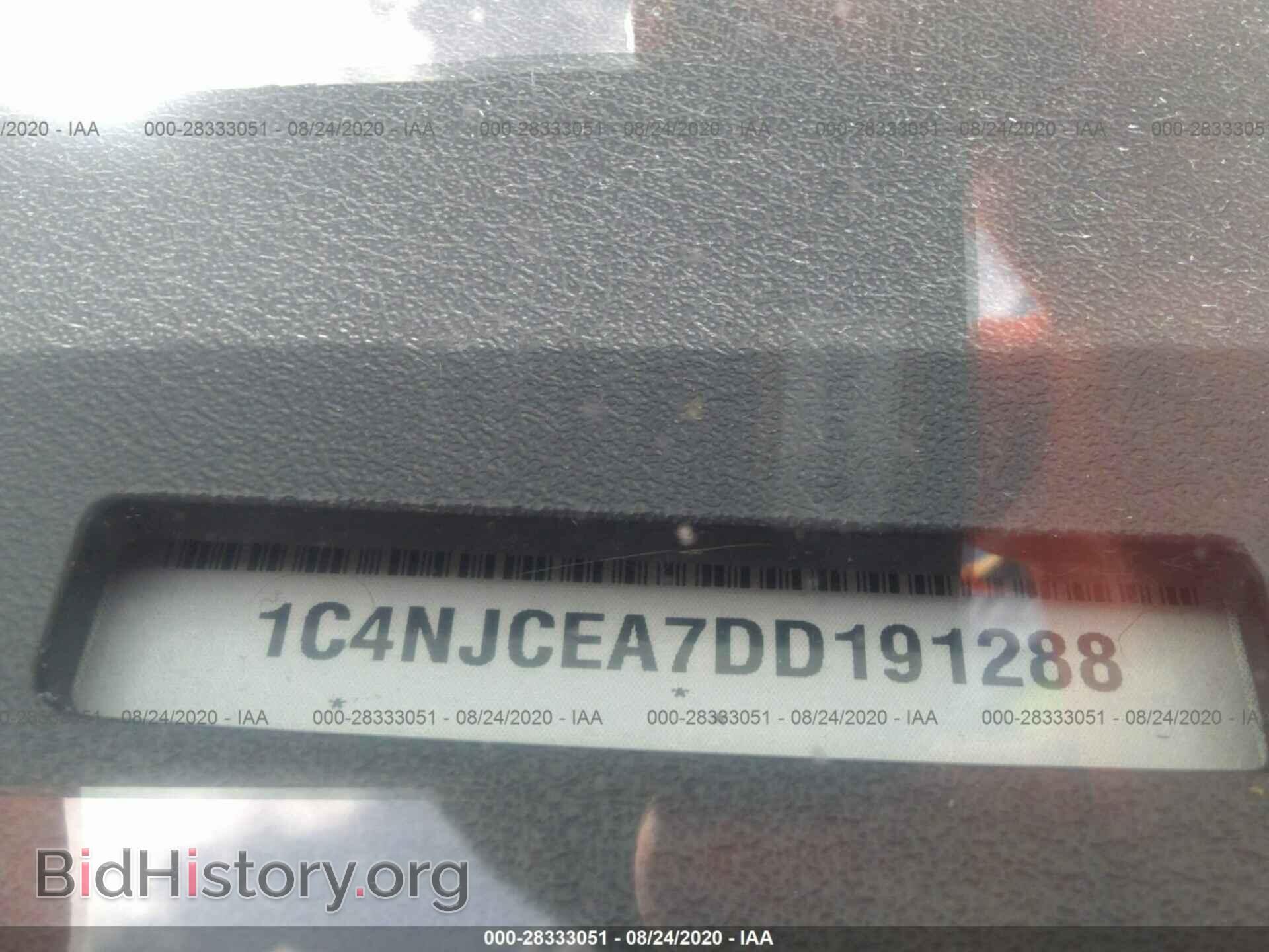 2013 JEEP COMPASS - VIN: 1C4NJCEA7DD191288 - Фото 9
