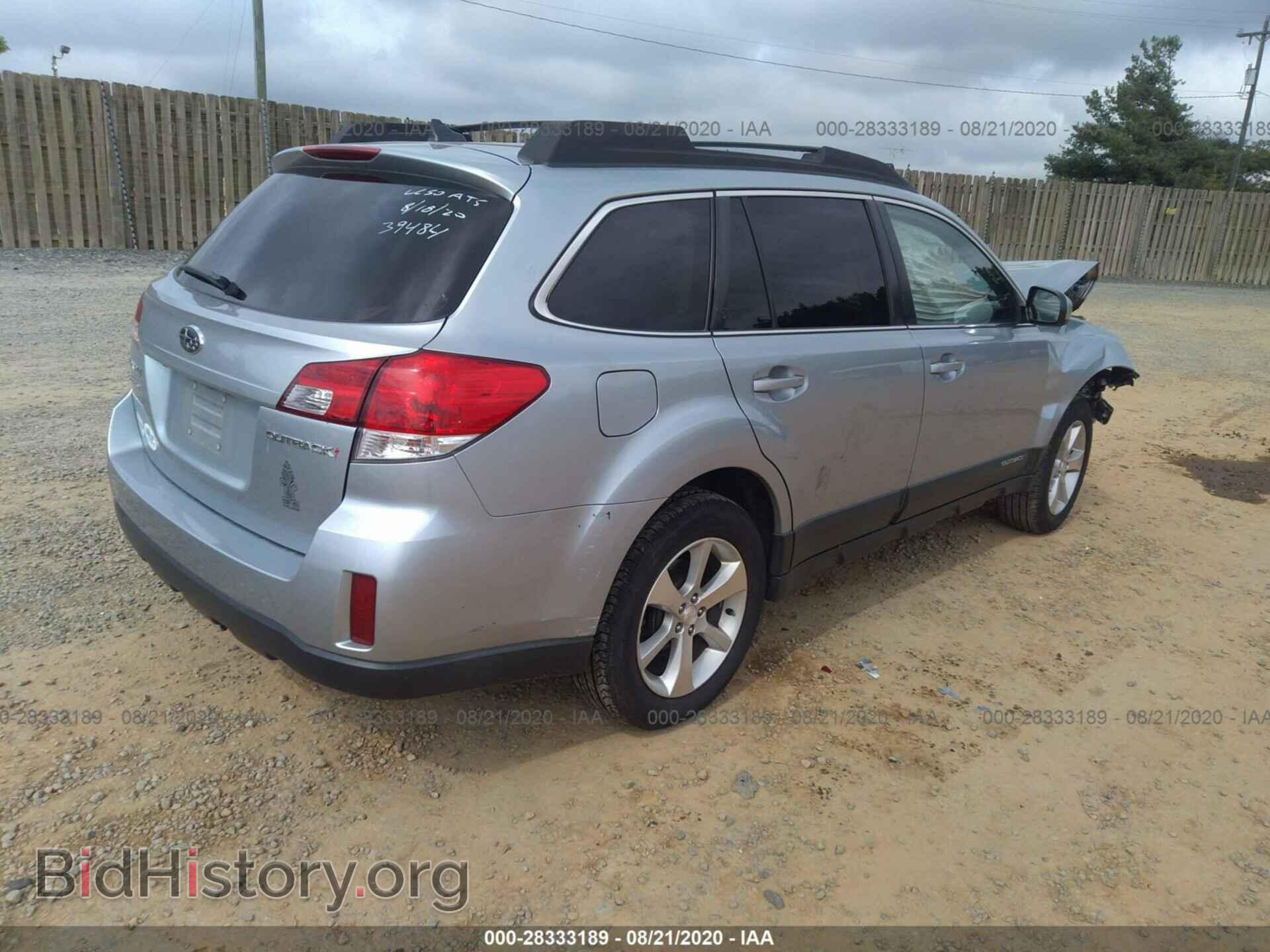 2013 SUBARU OUTBACK - VIN: 4S4BRCLC4D3288630 - Фото 4