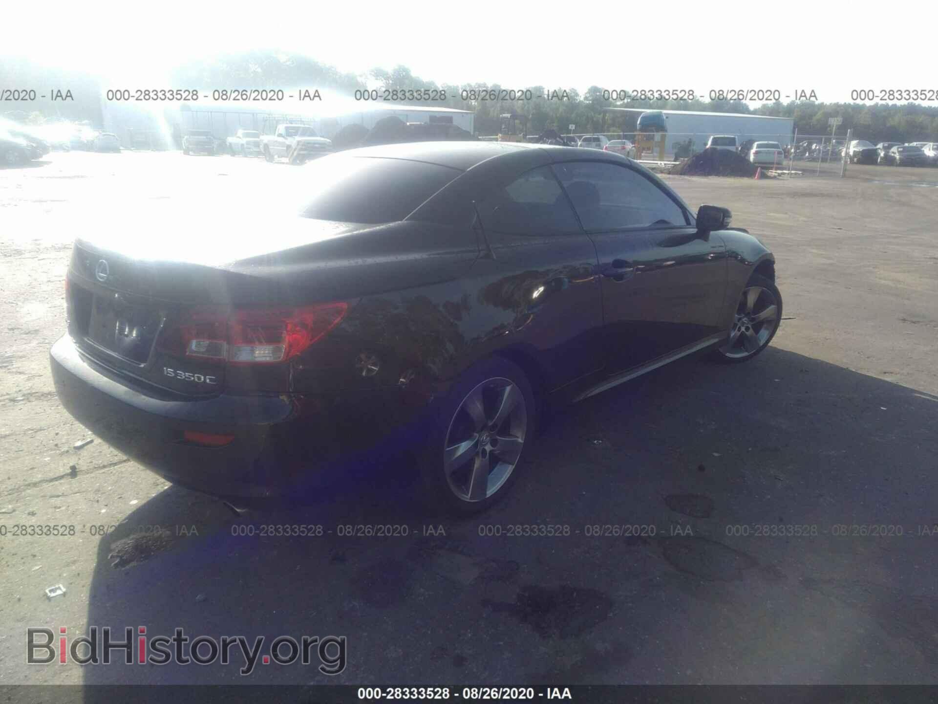 2010 LEXUS IS 350C - VIN: JTHFE2C22A2504350 - Фото 4