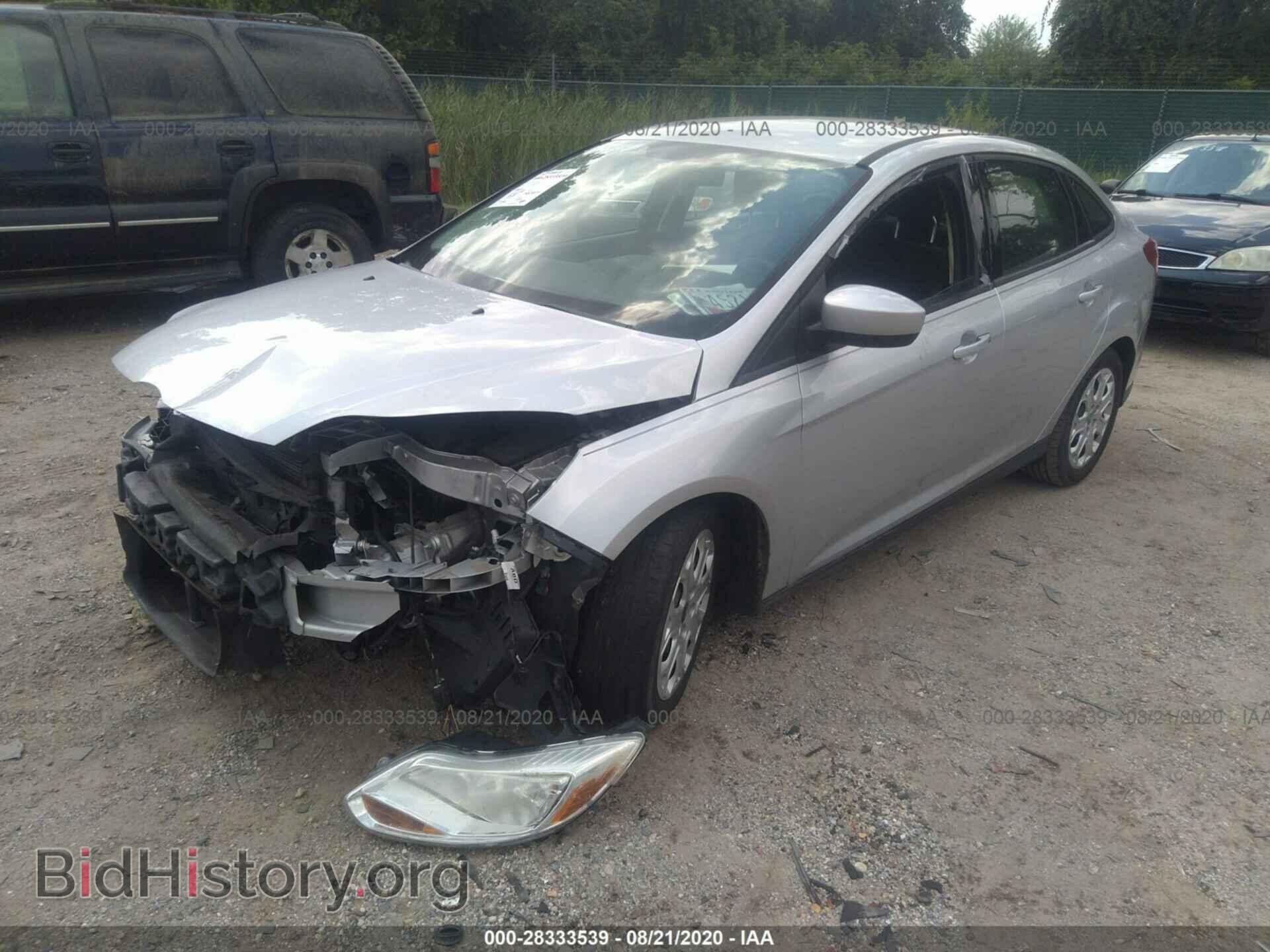 2012 FORD FOCUS - VIN: 1FAHP3F29CL196375 - Фото 2