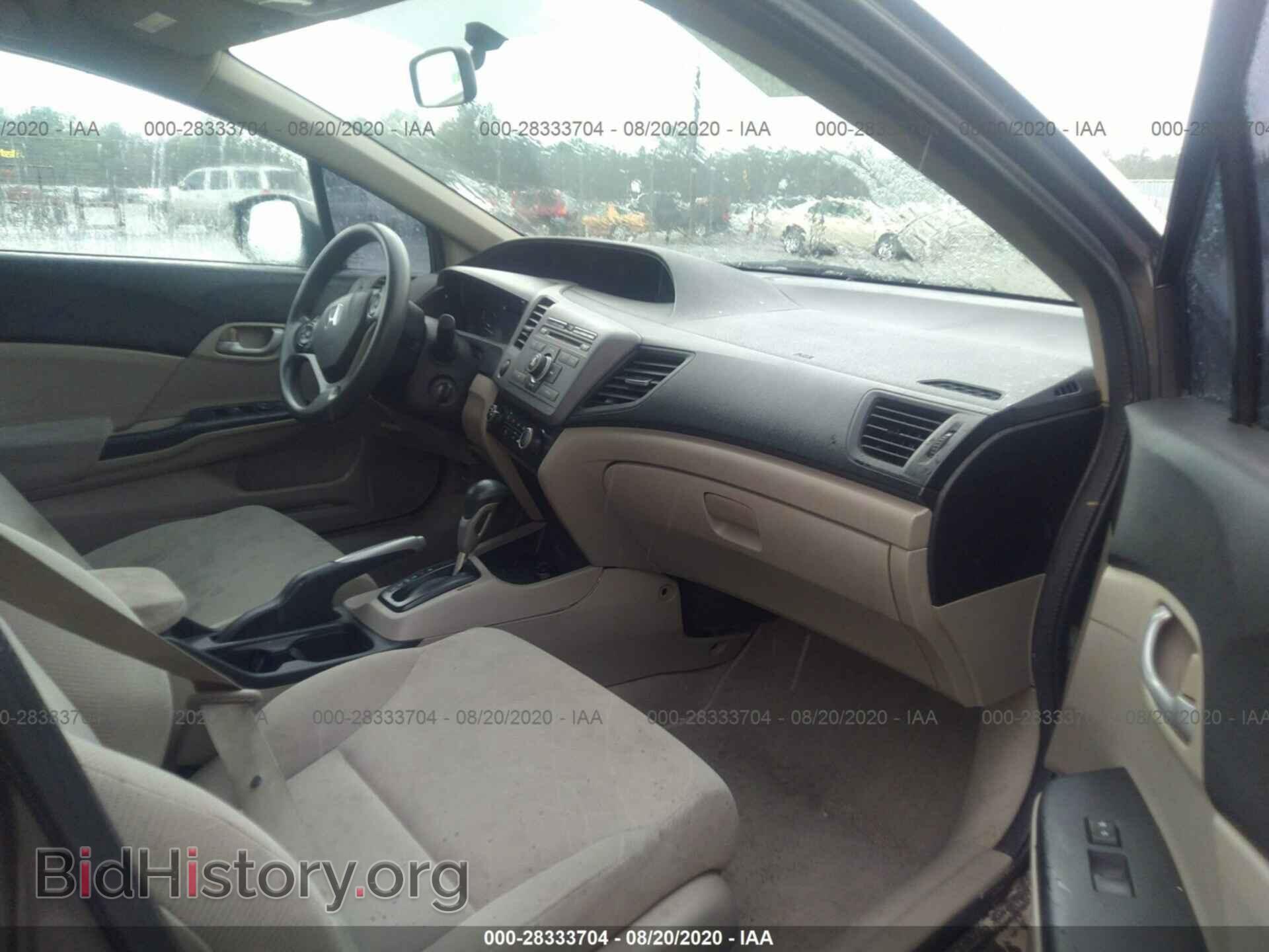 2012 HONDA CIVIC SDN - VIN: 19XFB2F55CE085125 - Фото 5