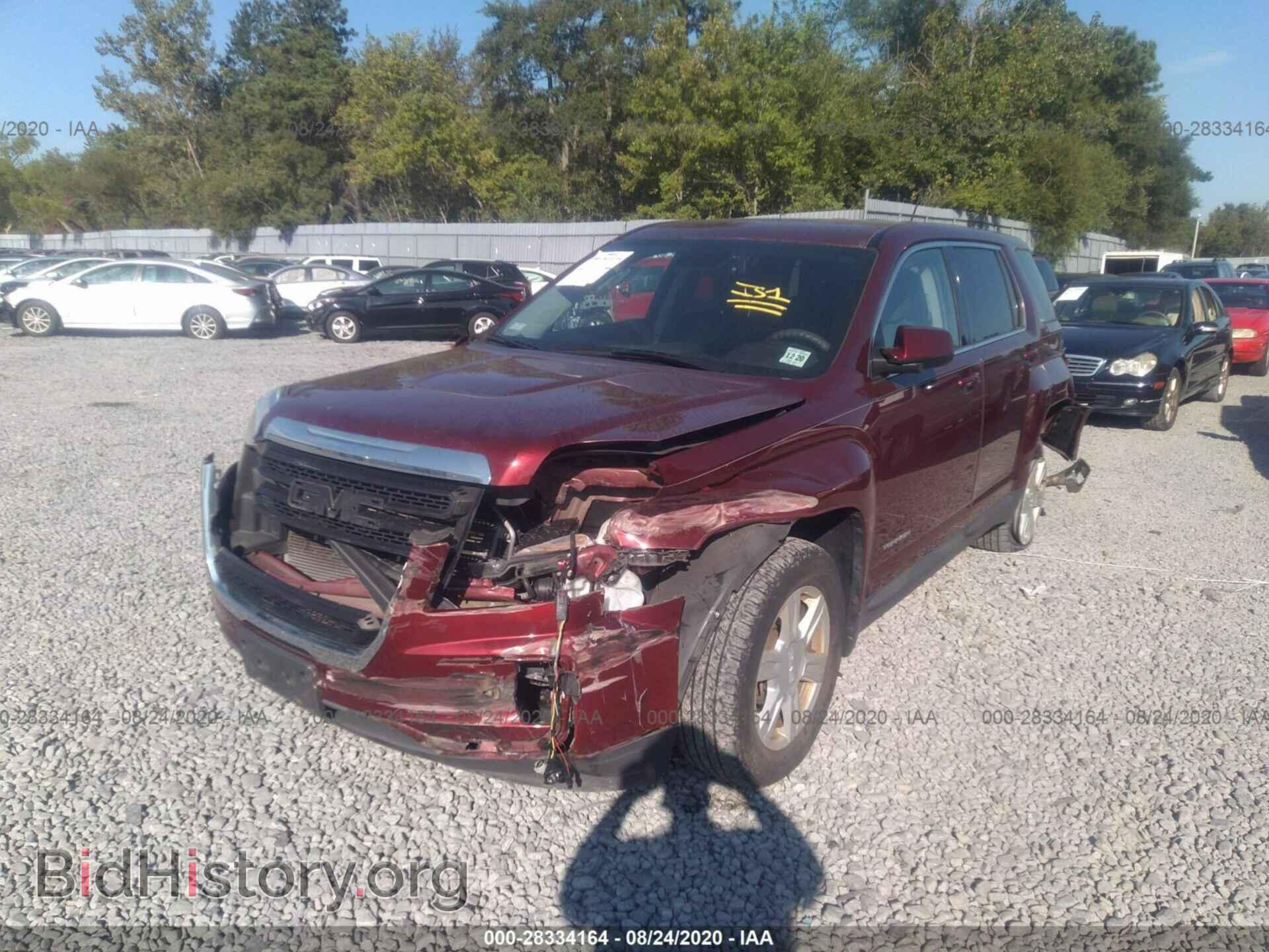 2016 GMC TERRAIN - VIN: 2GKALMEK5G6135946 - Фото 2