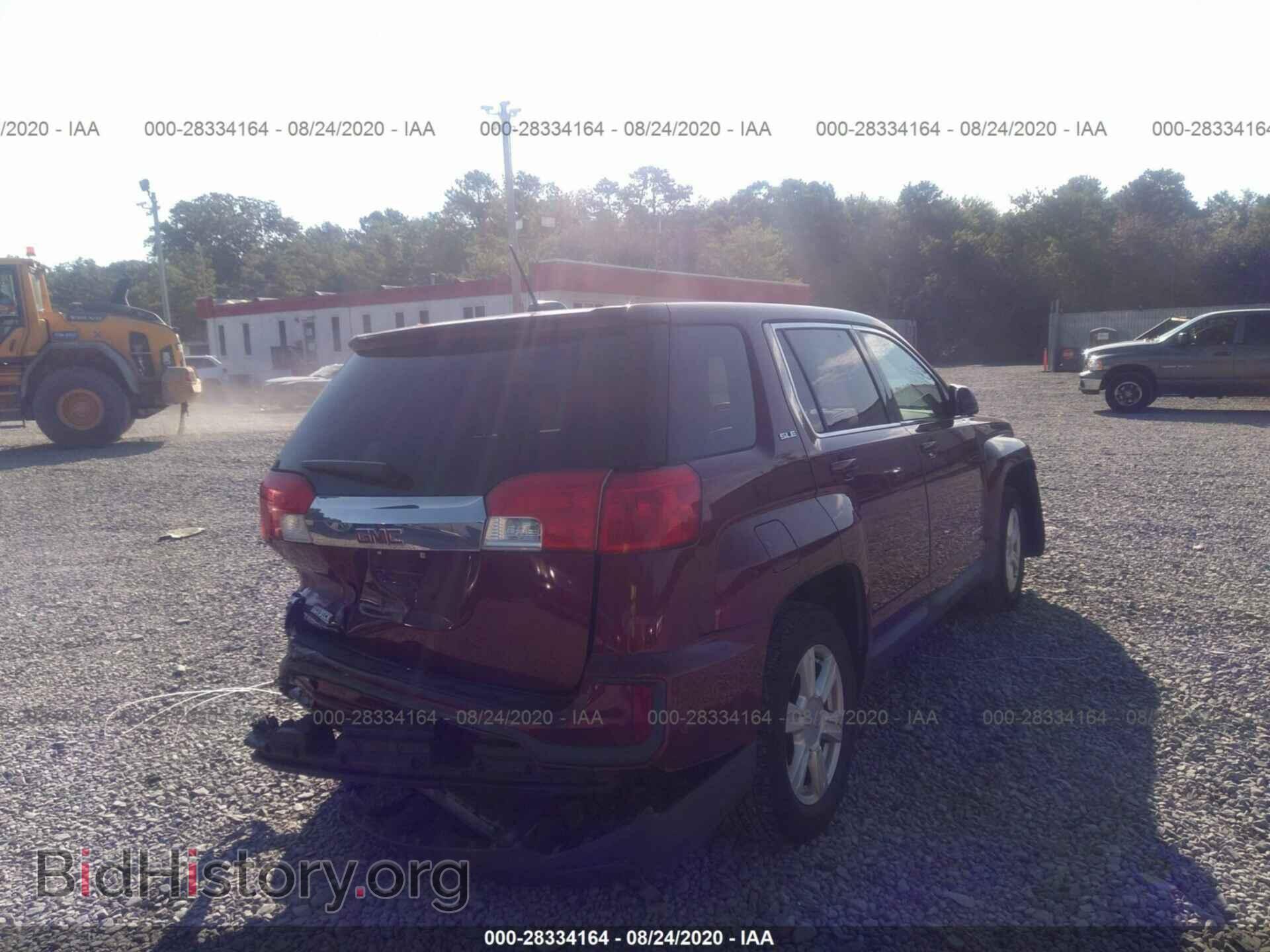 2016 GMC TERRAIN - VIN: 2GKALMEK5G6135946 - Фото 4