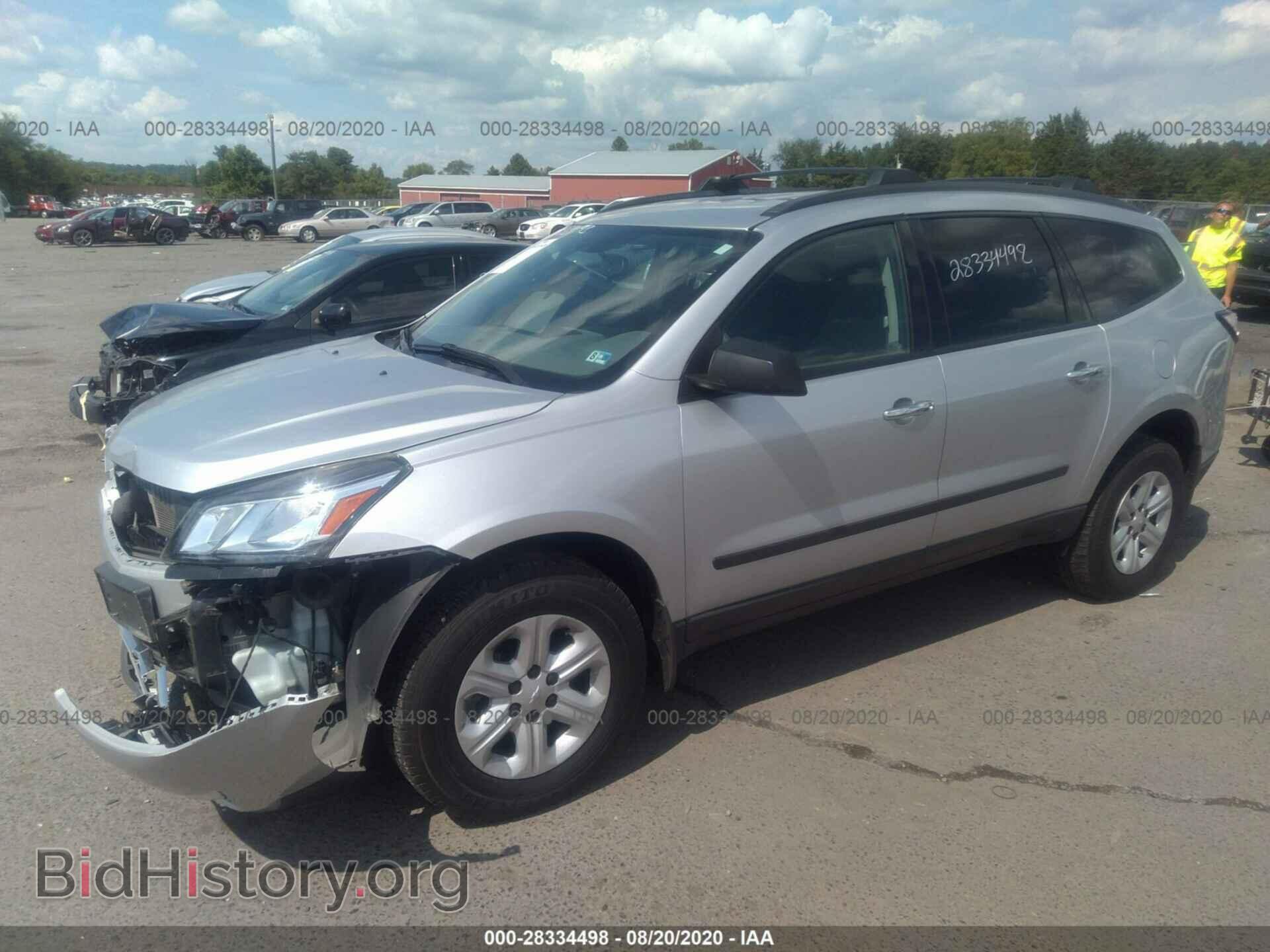 2015 CHEVROLET TRAVERSE - VIN: 1GNKRFKD3FJ293596 - Фото 2