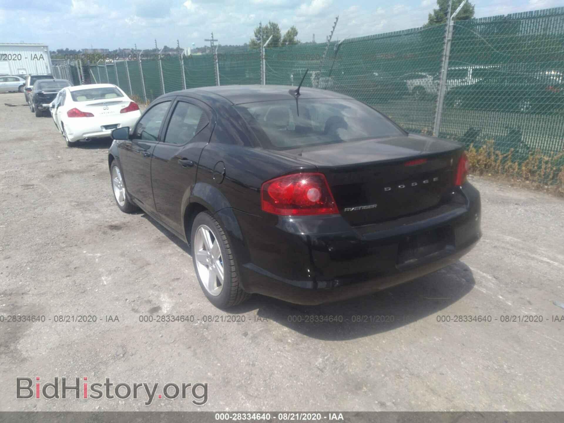 2013 DODGE AVENGER - VIN: 1C3CDZAB3DN518932 - Фото 3