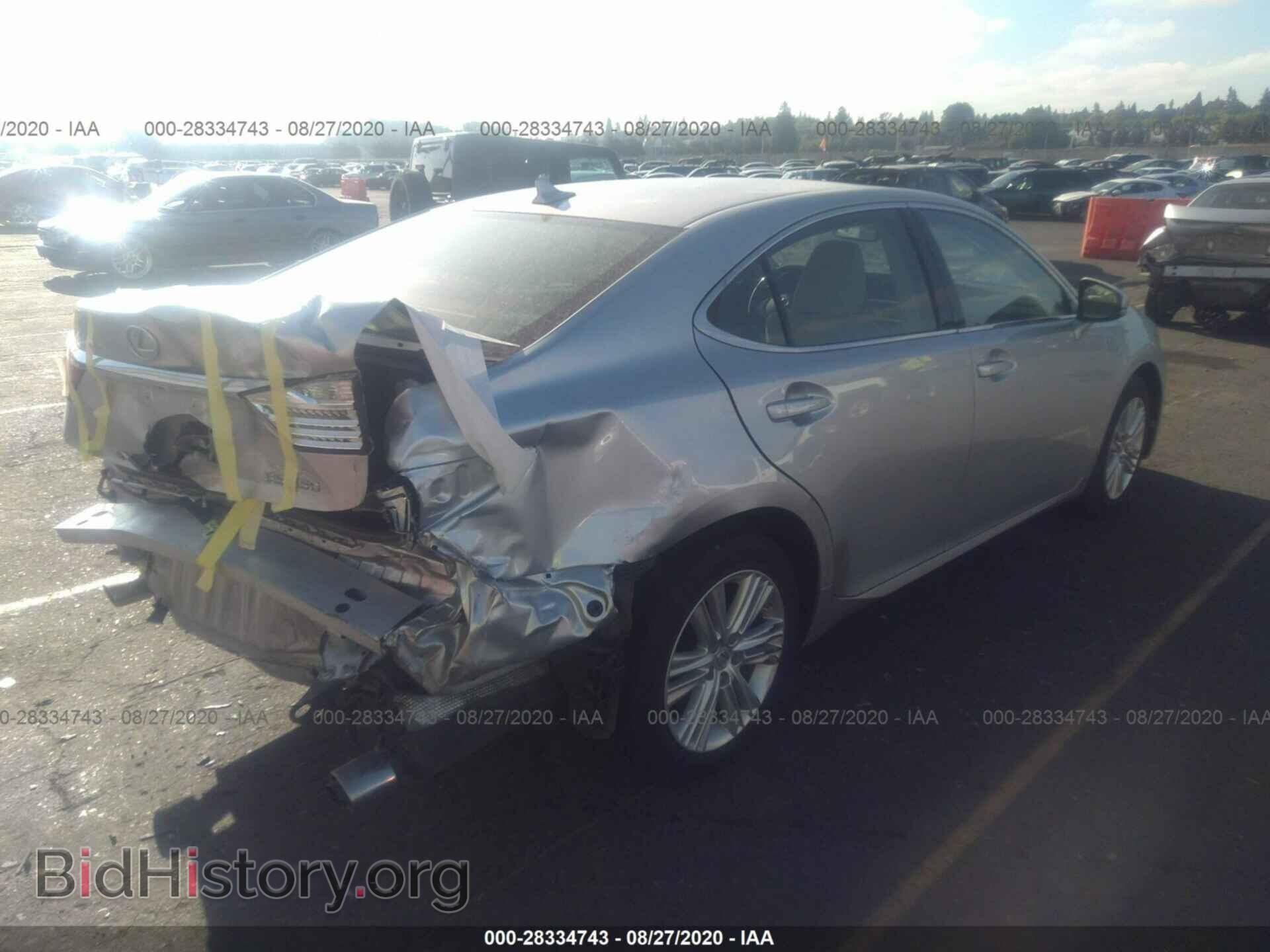 2013 LEXUS ES 350 - VIN: JTHBK1GG9D2029775 - Фото 4