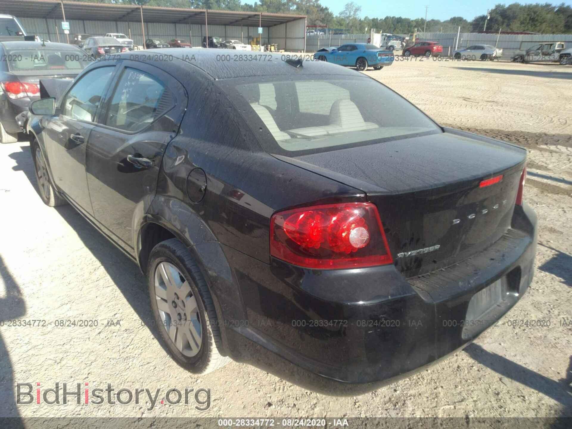 2012 DODGE AVENGER - VIN: 1C3CDZAB8CN232900 - Фото 3