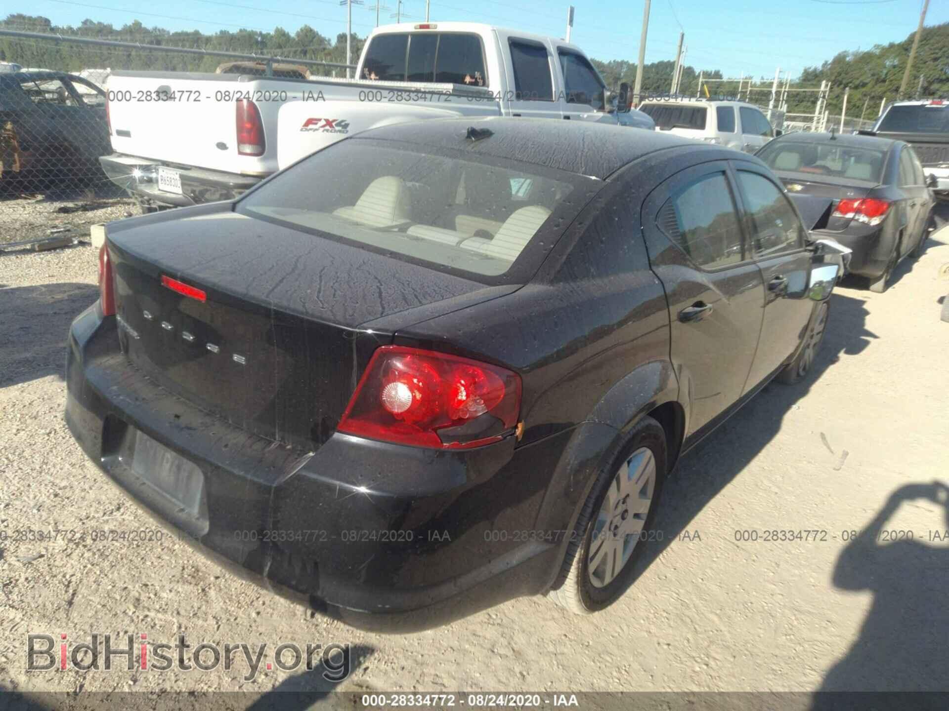2012 DODGE AVENGER - VIN: 1C3CDZAB8CN232900 - Фото 4