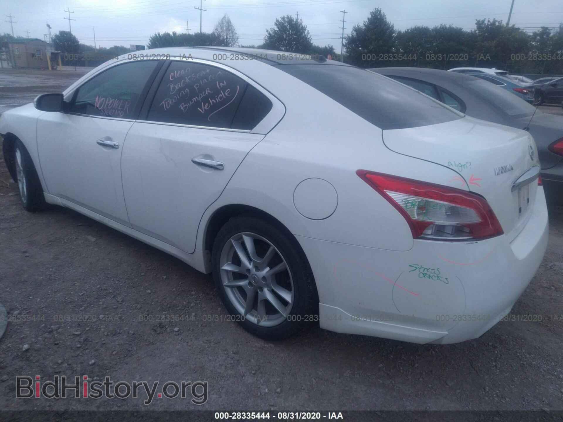 2011 NISSAN MAXIMA - VIN: 1N4AA5AP1BC823781 - Фото 3