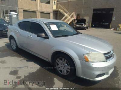 2011 Dodge AVENGER Express, silver — VIN 1B3BD4FB7BN558190, IAAI