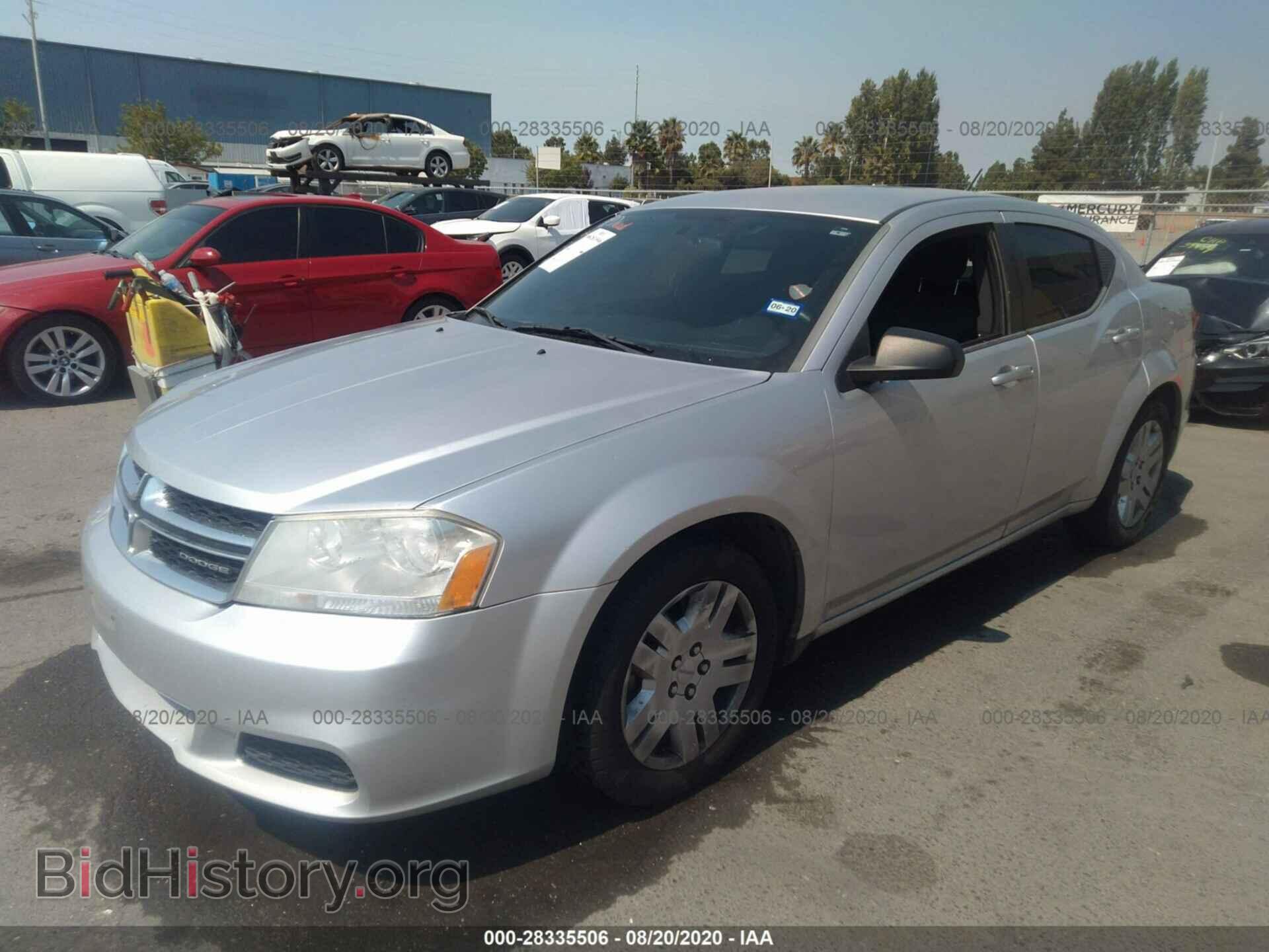 2011 DODGE AVENGER - VIN: 1B3BD4FB7BN558190 - Фото 2