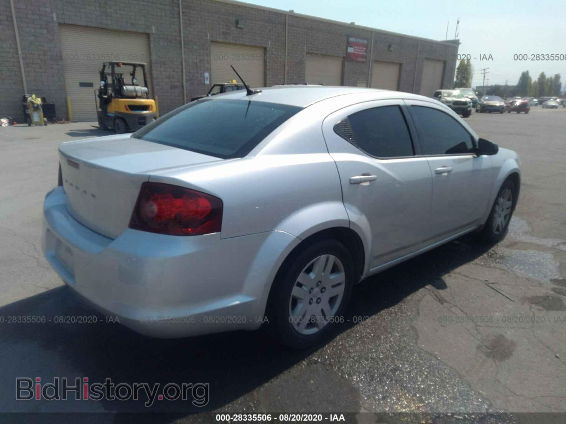 2011 DODGE AVENGER - VIN: 1B3BD4FB7BN558190 - Фото 4