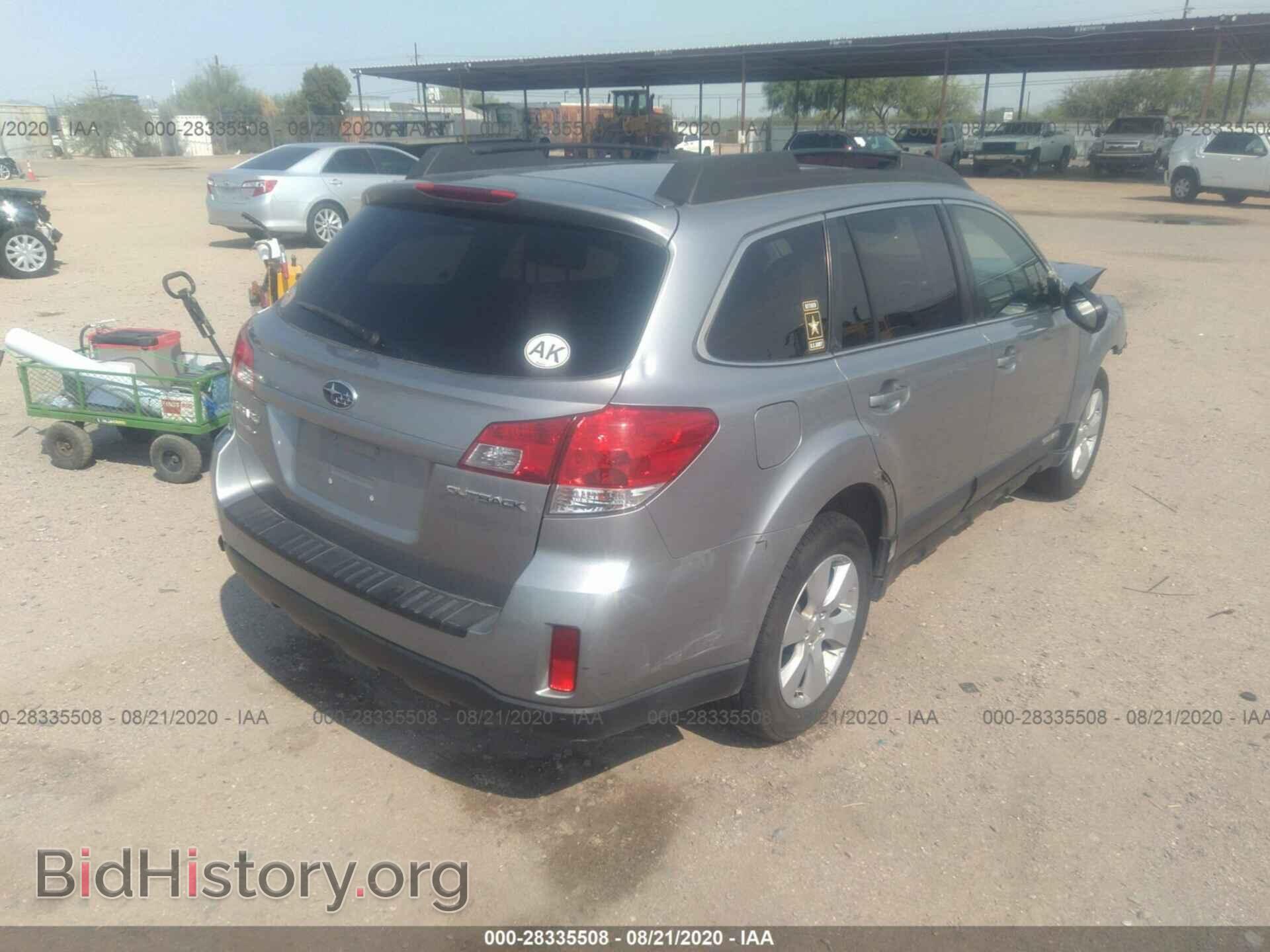 2010 SUBARU OUTBACK - VIN: 4S4BRCKC8A3364251 - Фото 4