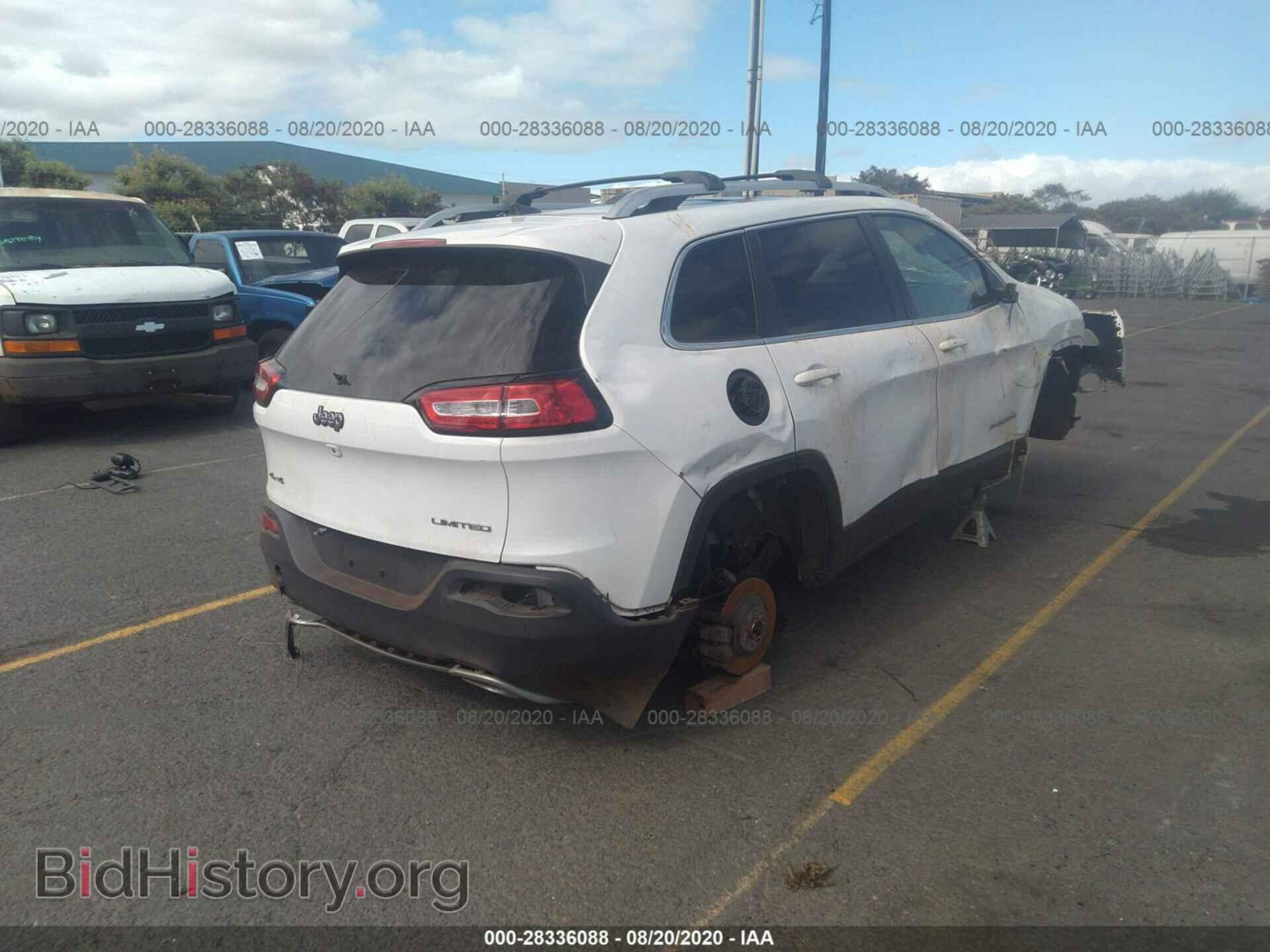 2016 JEEP CHEROKEE - VIN: 1C4PJMDS8GW157362 - Фото 4