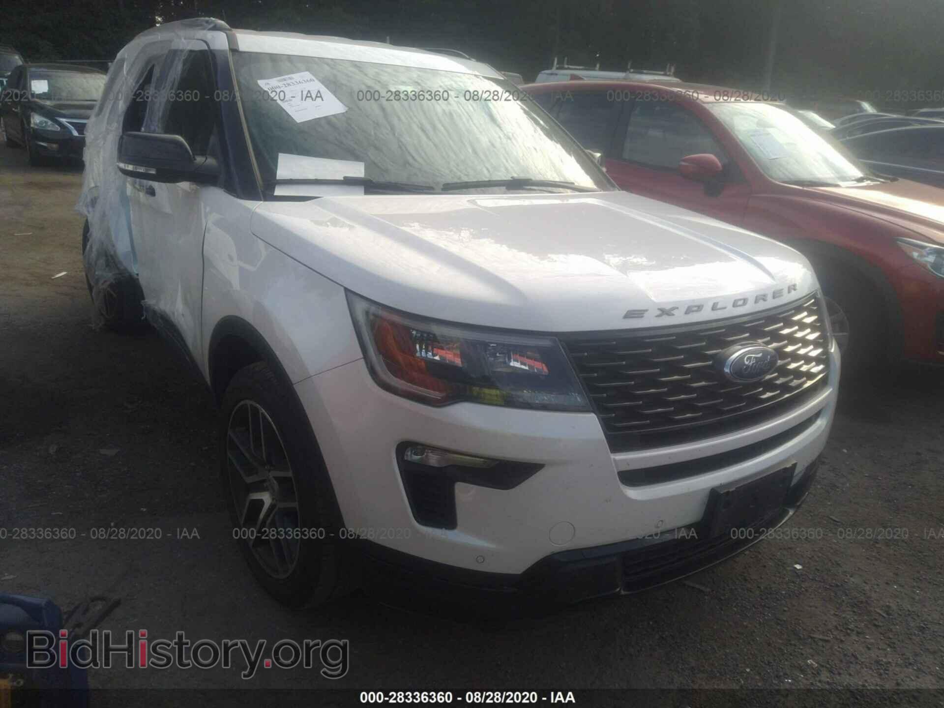 Фотография 1FM5K8GT5JGA64280 - FORD EXPLORER 2018