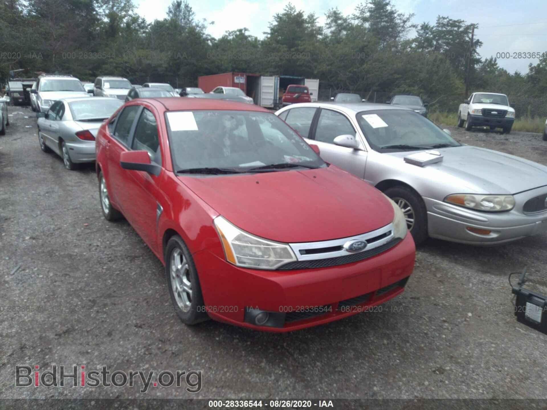 Photo 1FAHP35N68W104222 - FORD FOCUS 2008