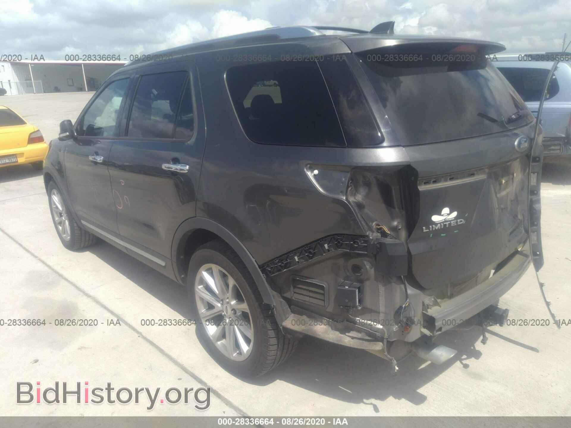 2017 FORD EXPLORER - VIN: 1FM5K7F8XHGC54237 - Фото 3