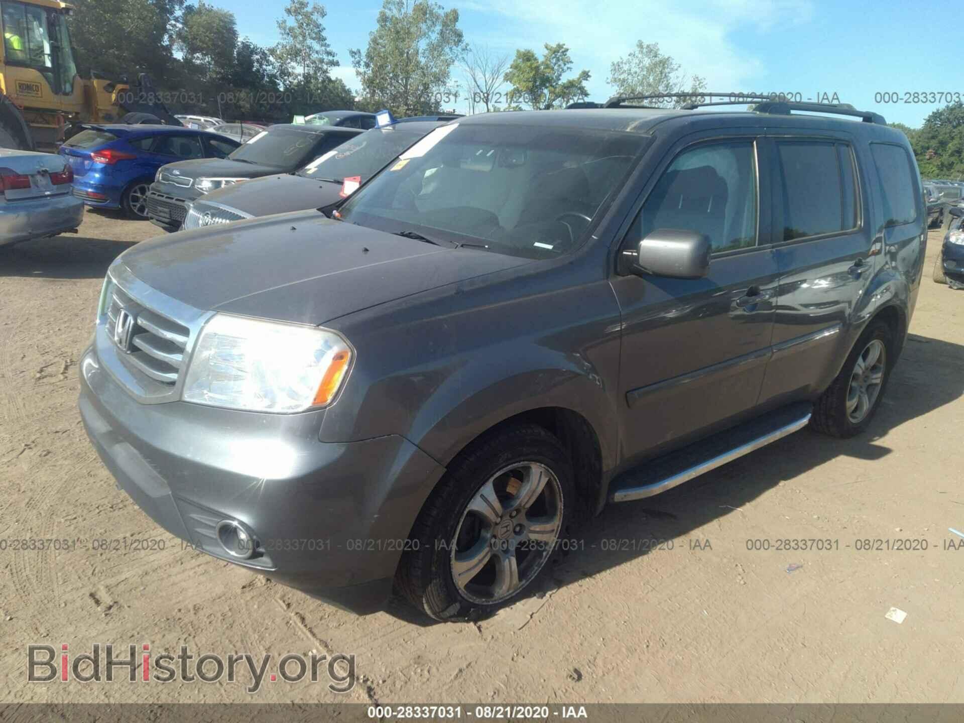 2012 HONDA PILOT - VIN: 5FNYF4H53CB054262 - Photo 2