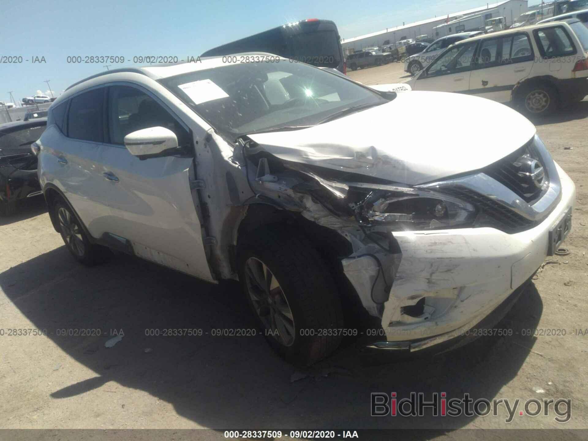 Photo 5N1AZ2MH8JN164022 - NISSAN MURANO 2018