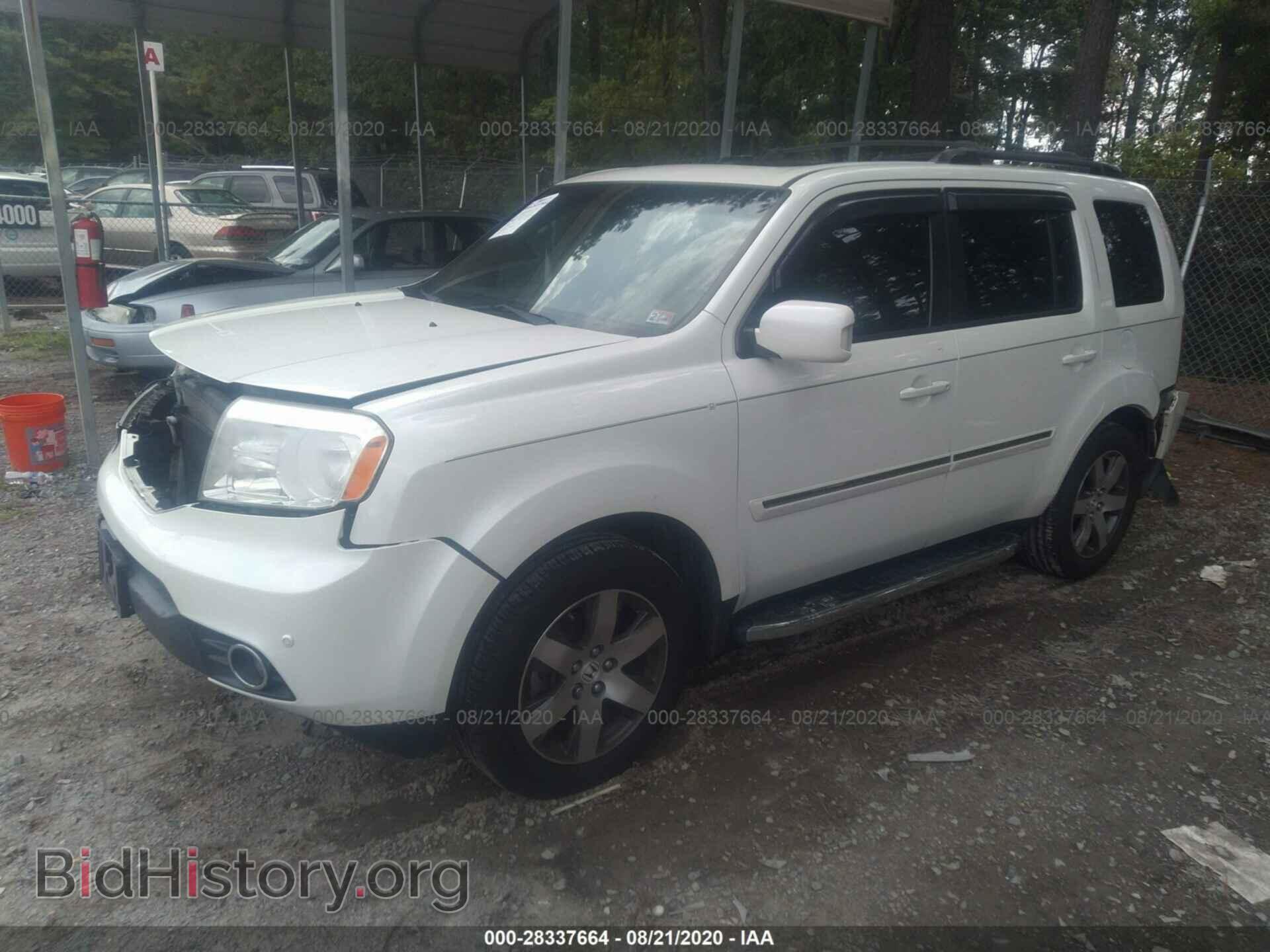 2012 HONDA PILOT - VIN: 5FNYF3H97CB041768 - Фото 2