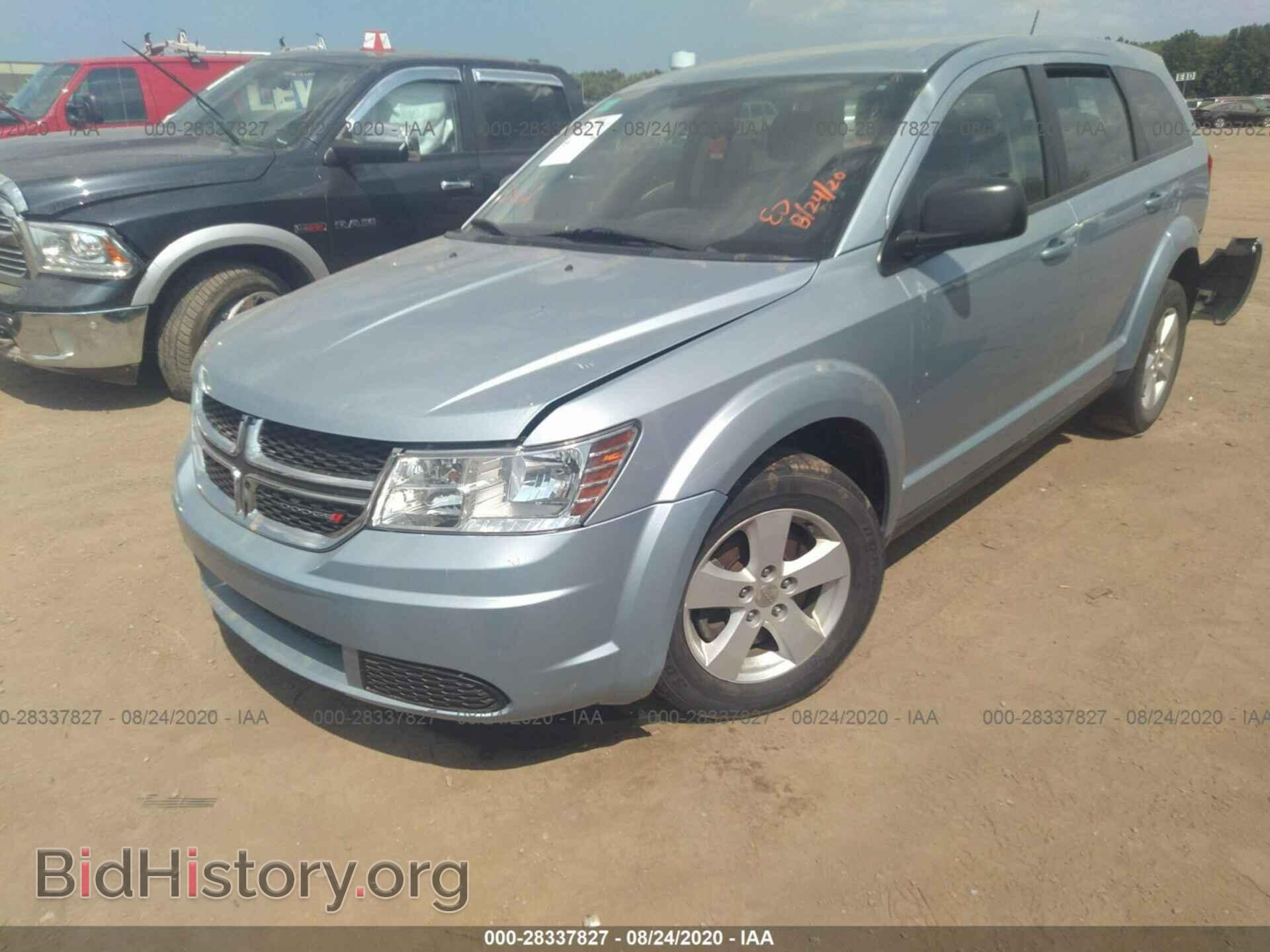 2013 DODGE JOURNEY - VIN: 3C4PDCAB7DT650490 - Фото 2