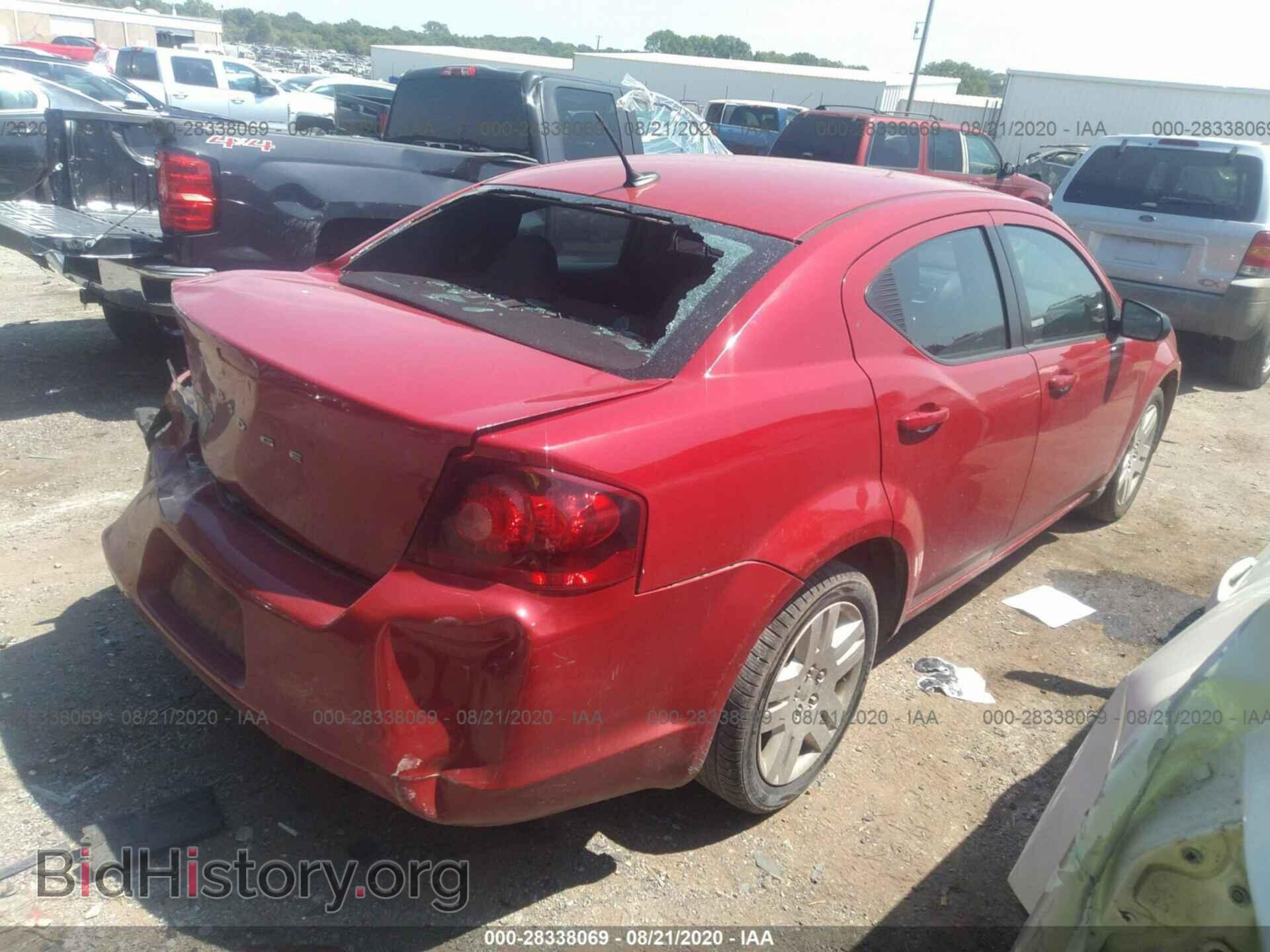 2014 DODGE AVENGER - VIN: 1C3CDZAB7EN202676 - Фото 4