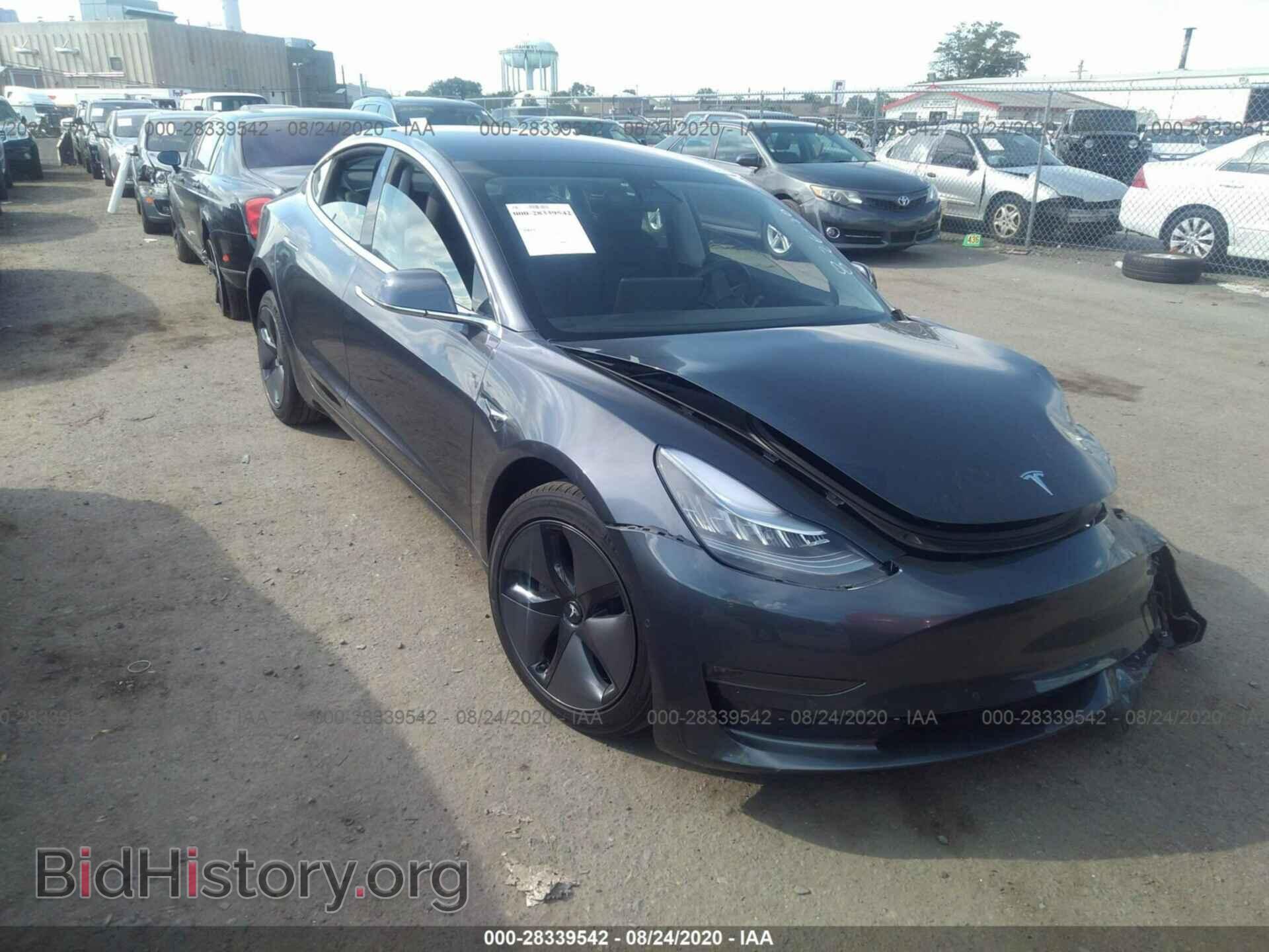 Photo 5YJ3E1EB3KF205430 - TESLA MODEL 3 2019