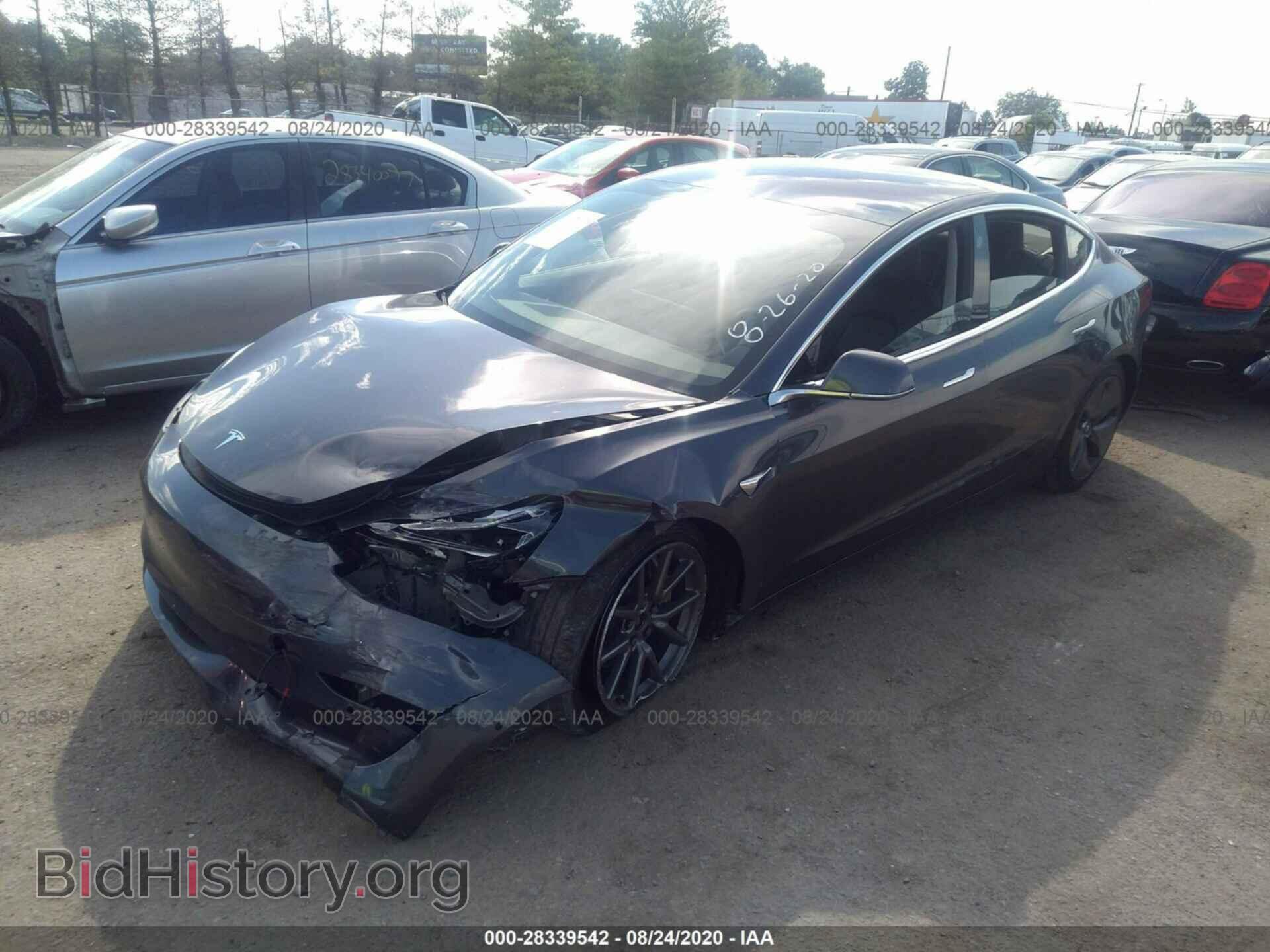 2019 TESLA MODEL 3 - VIN: 5YJ3E1EB3KF205430 - Фото 2