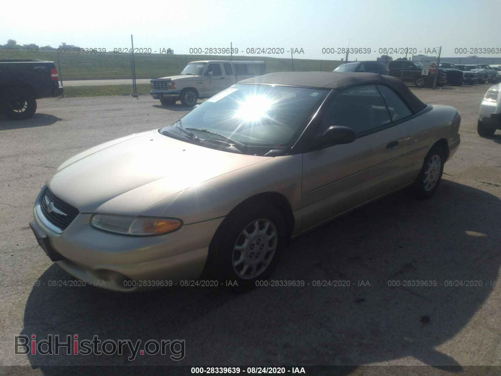 1999 CHRYSLER SEBRING - VIN: 3C3EL45H8XT553774 - Фото 2