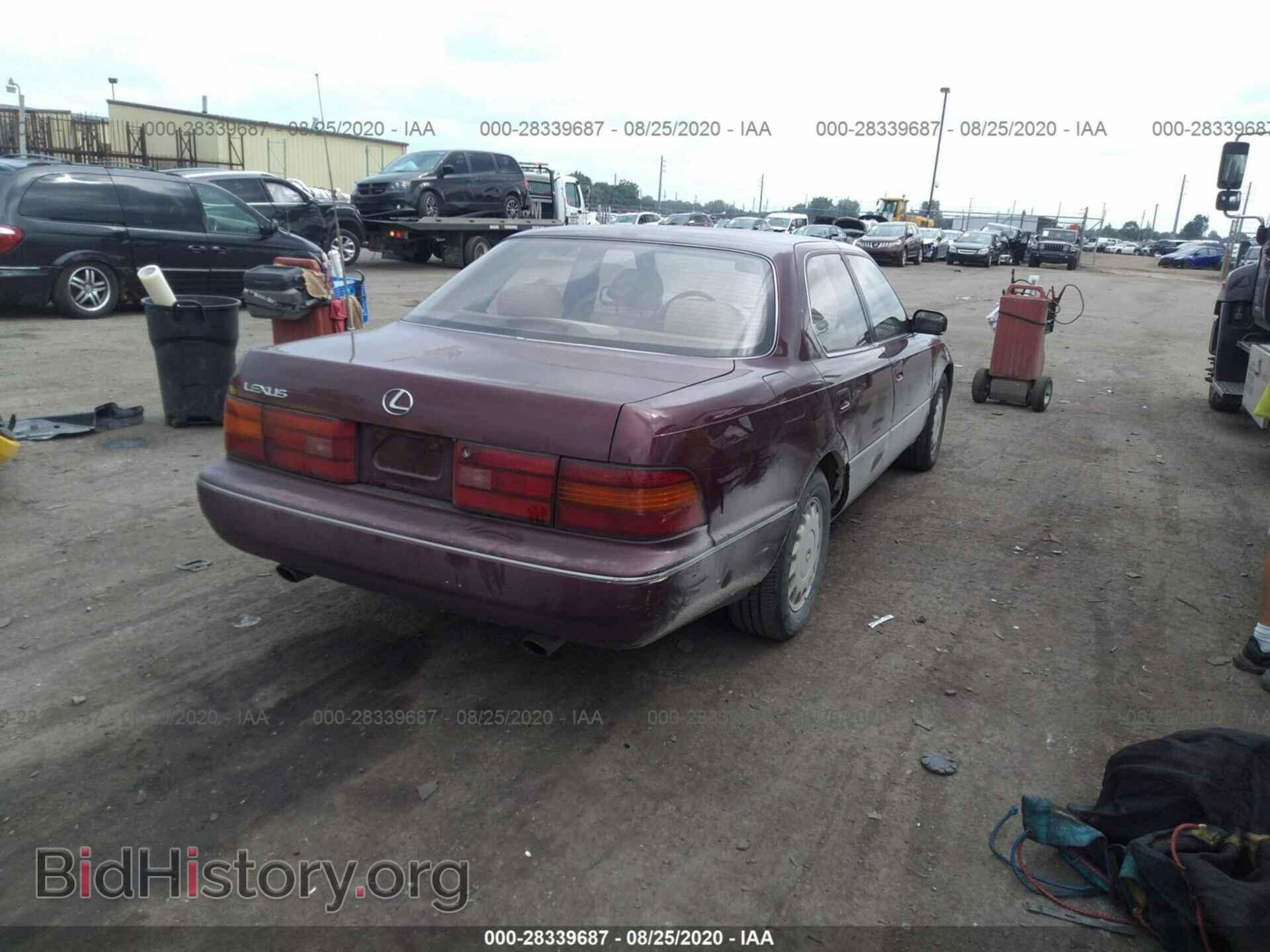 1990 LEXUS LS - VIN: JT8UF11E5L0020960 - Photo 4