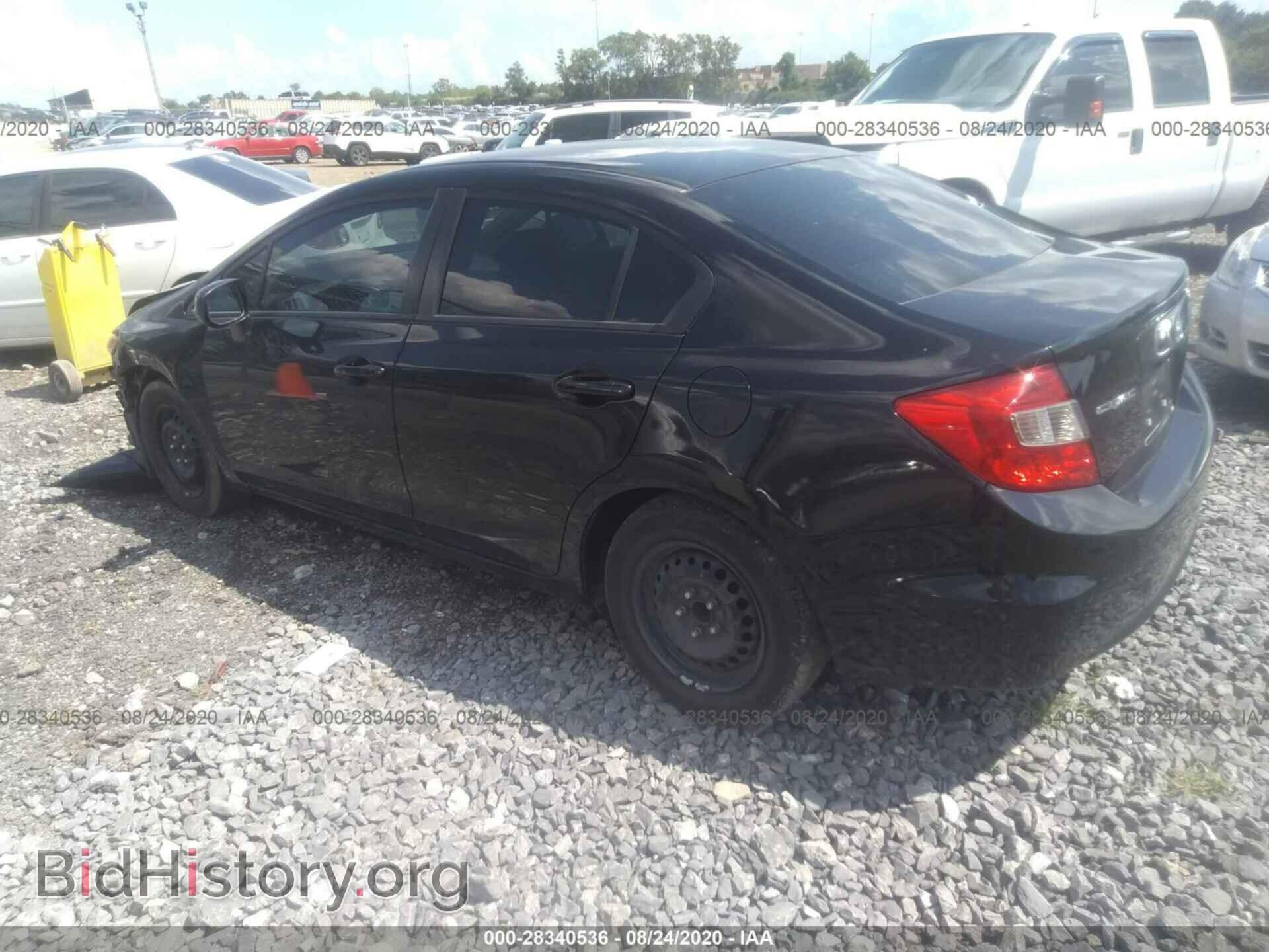 2012 HONDA CIVIC SDN - VIN: 2HGFB2F53CH323365 - Фото 3