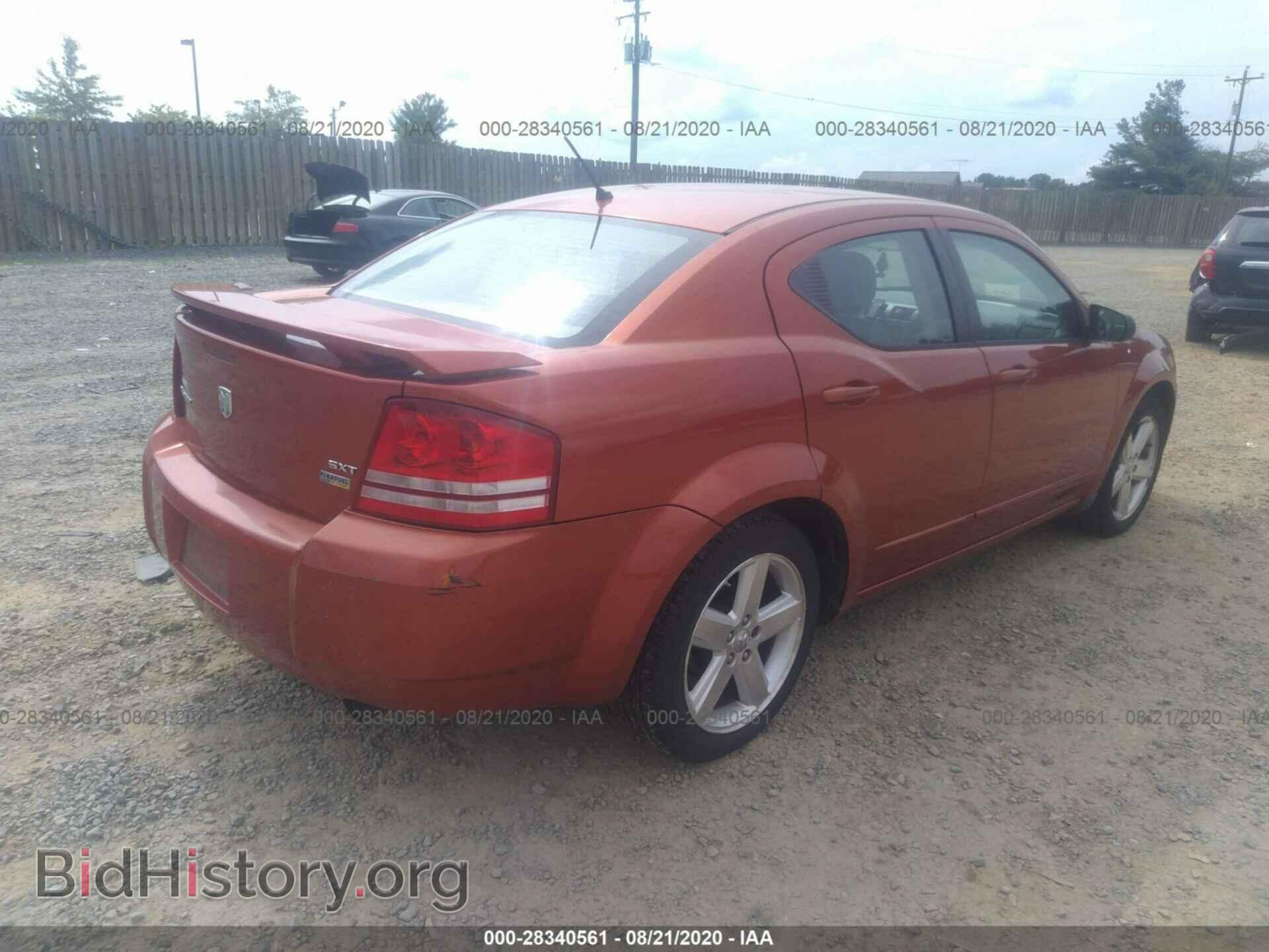 2008 DODGE AVENGER - VIN: 1B3LC56R18N625806 - Фото 4