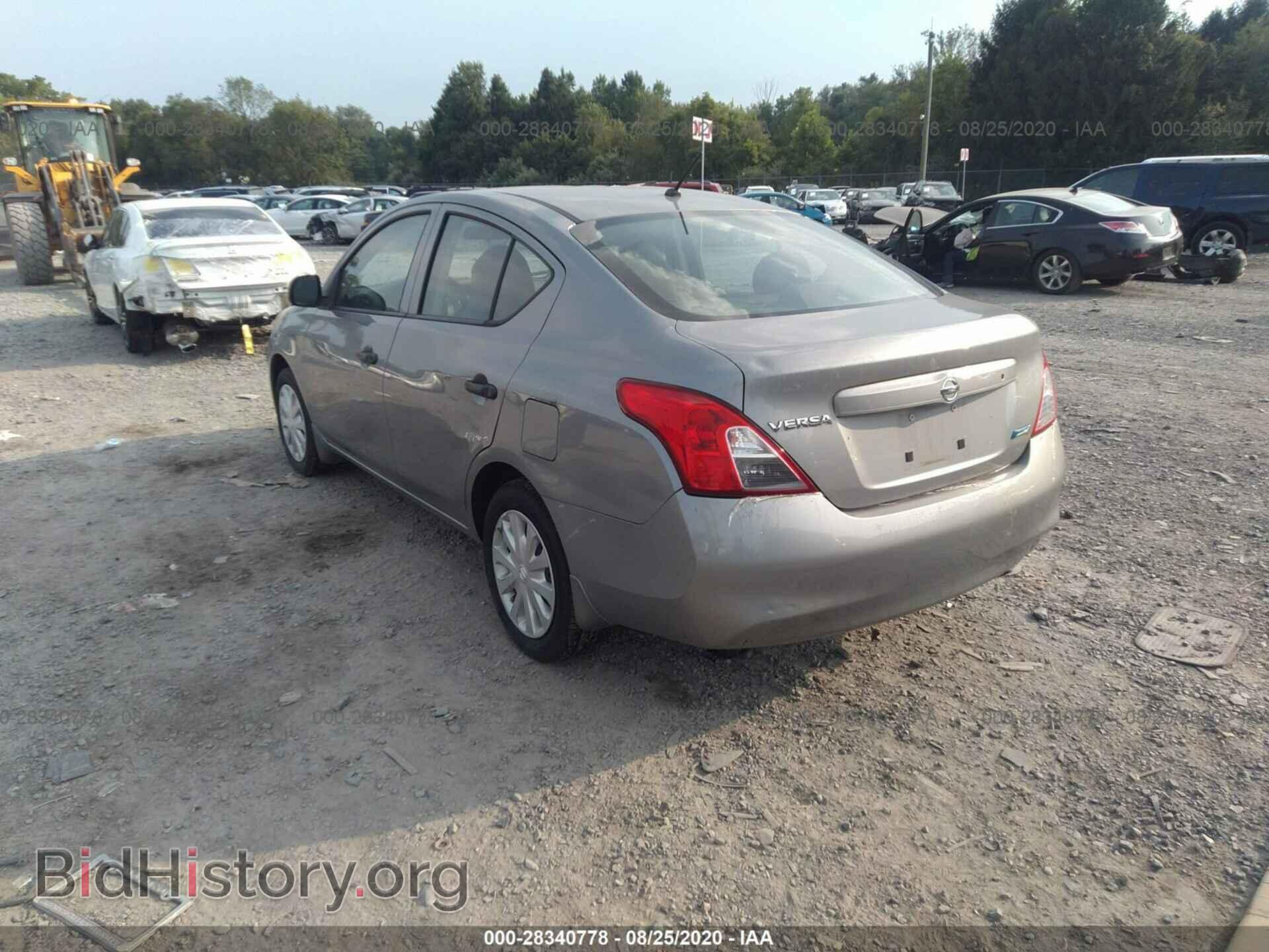 2012 NISSAN VERSA - VIN: 3N1CN7AP8CL851542 - Фото 3