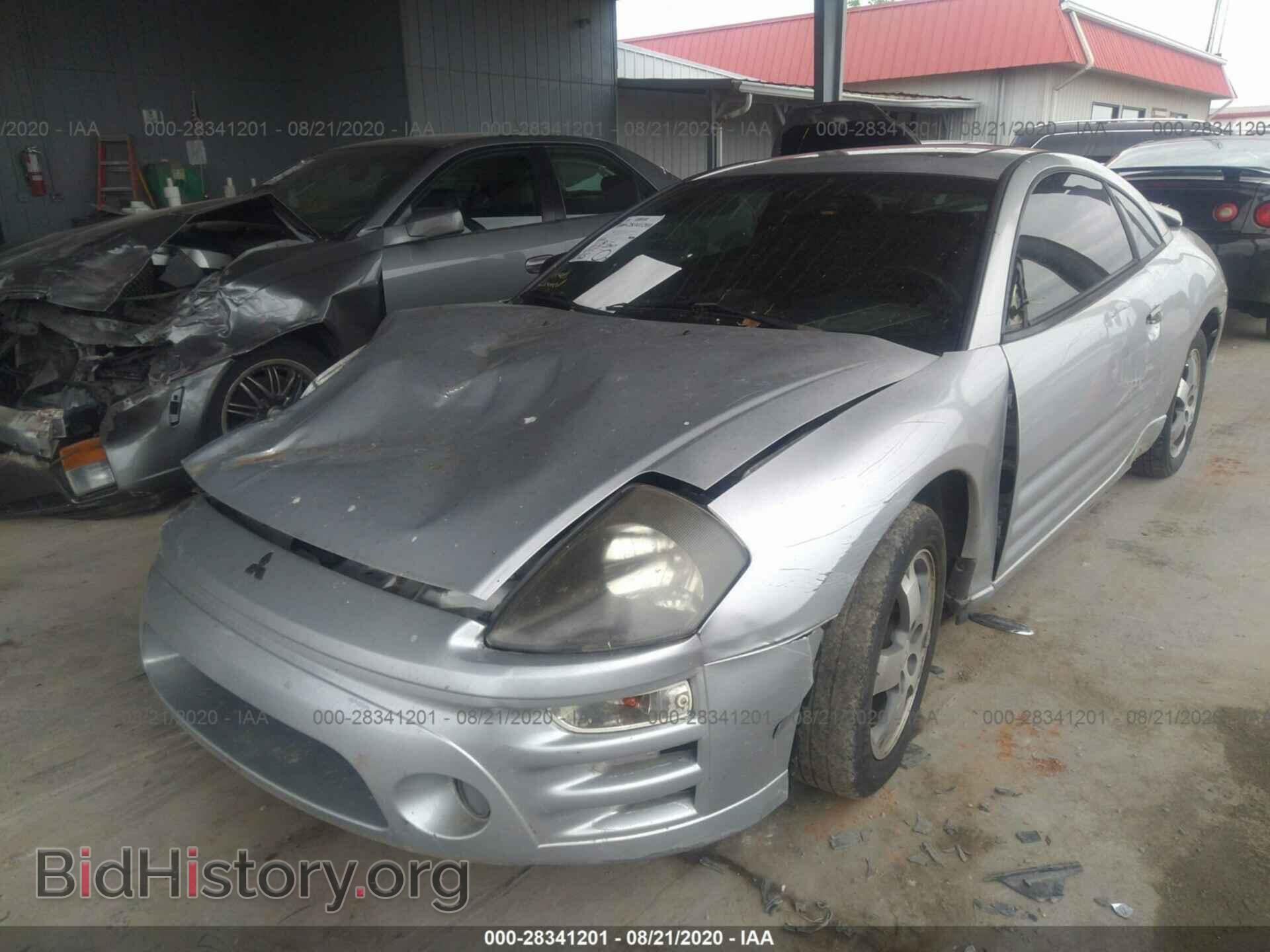 2003 MITSUBISHI ECLIPSE - VIN: 4A3AC44G63E029095 - Фото 2