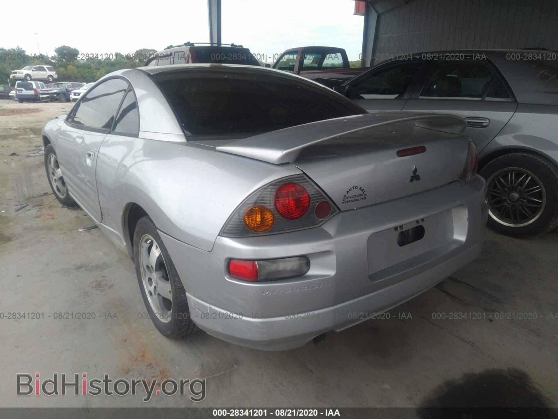 2003 MITSUBISHI ECLIPSE - VIN: 4A3AC44G63E029095 - Фото 3