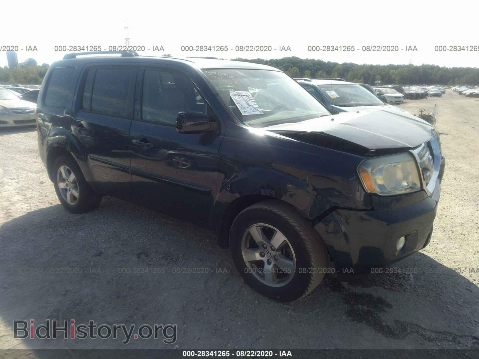 Photo 5FNYF4H60AB036629 - HONDA PILOT 2010