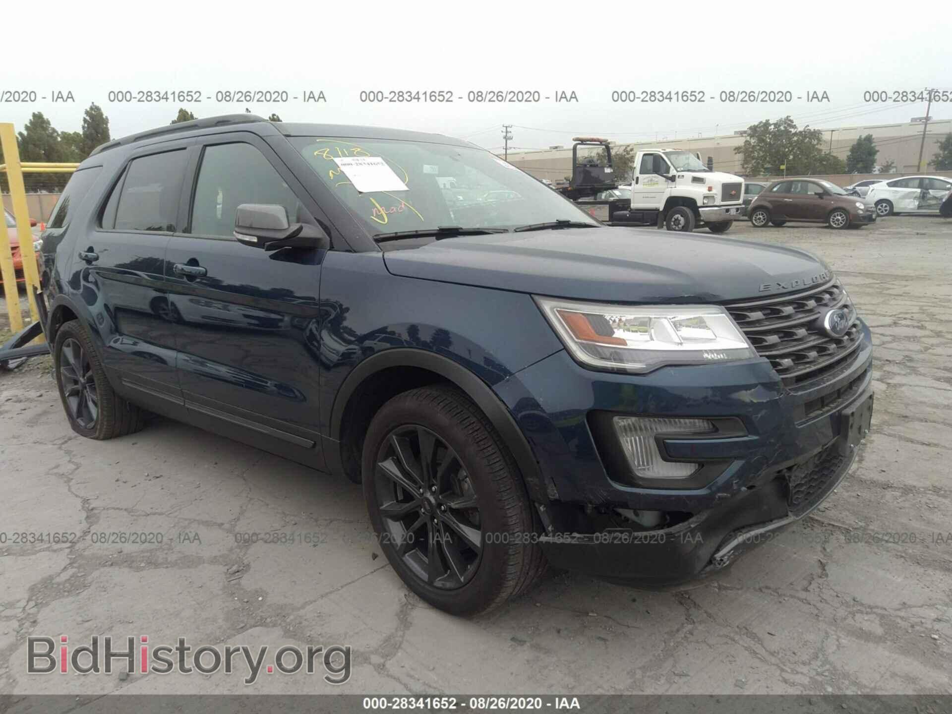 Фотография 1FM5K8D84HGC50452 - FORD EXPLORER 2017